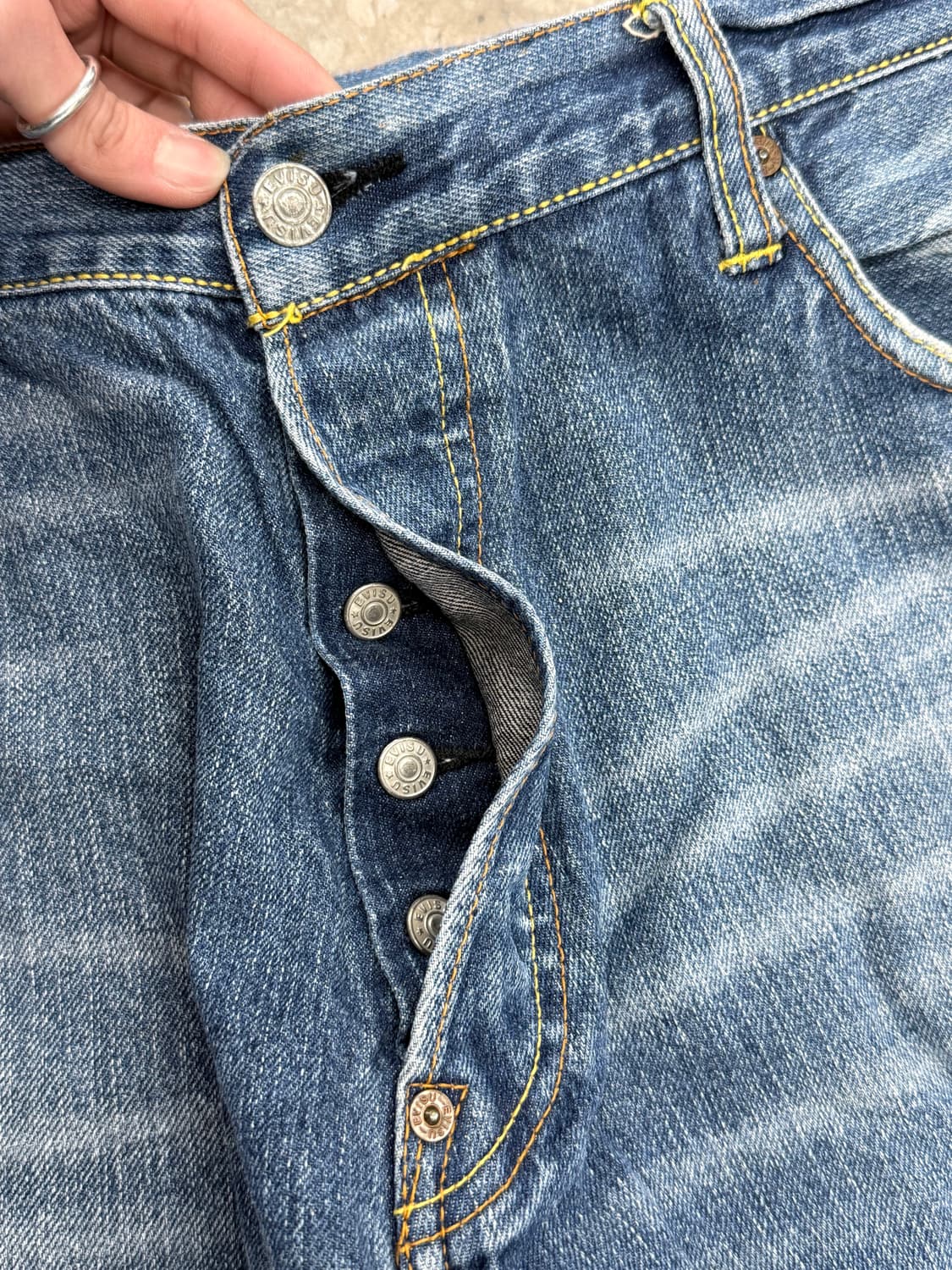 EVISU 00s Lot 2001 Selvedge Denim 상품이미지6