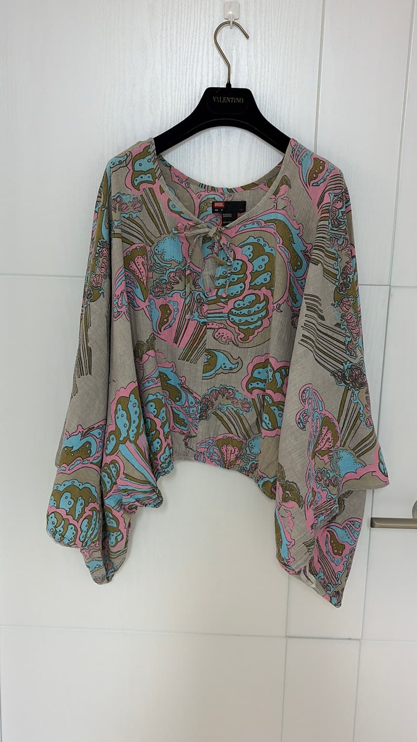 디젤 면100 블라우스 44-66 정품  상품이미지3