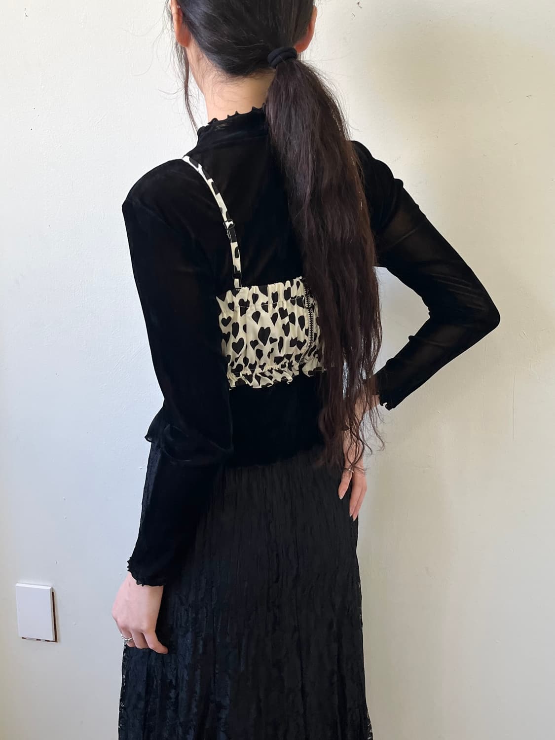 SHEENA DEL RAY 하트 뷔스티에 탑 상품이미지6