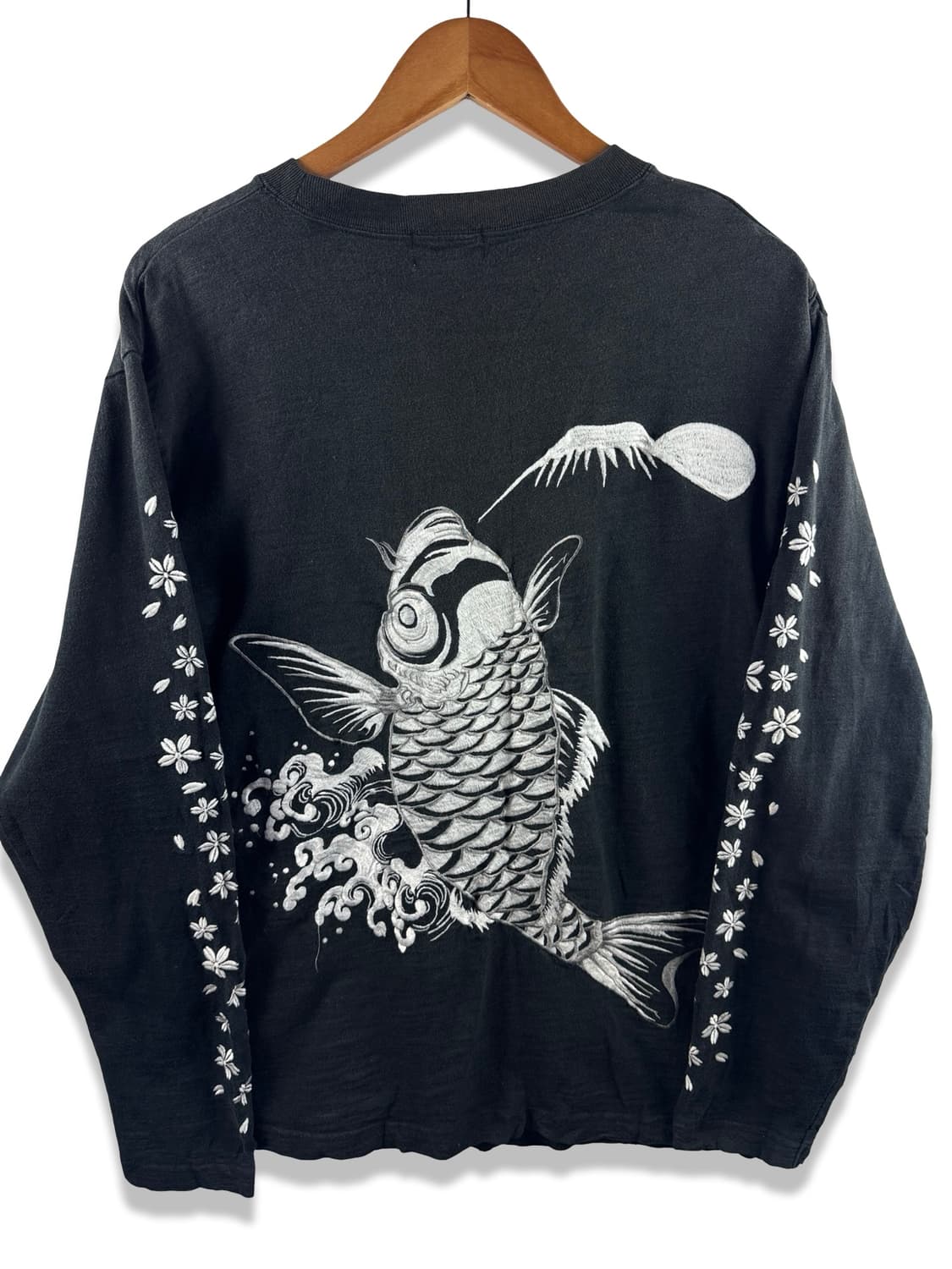 백화요란 오리엔탈 코이 자수 롱슬리브2970 상품이미지1