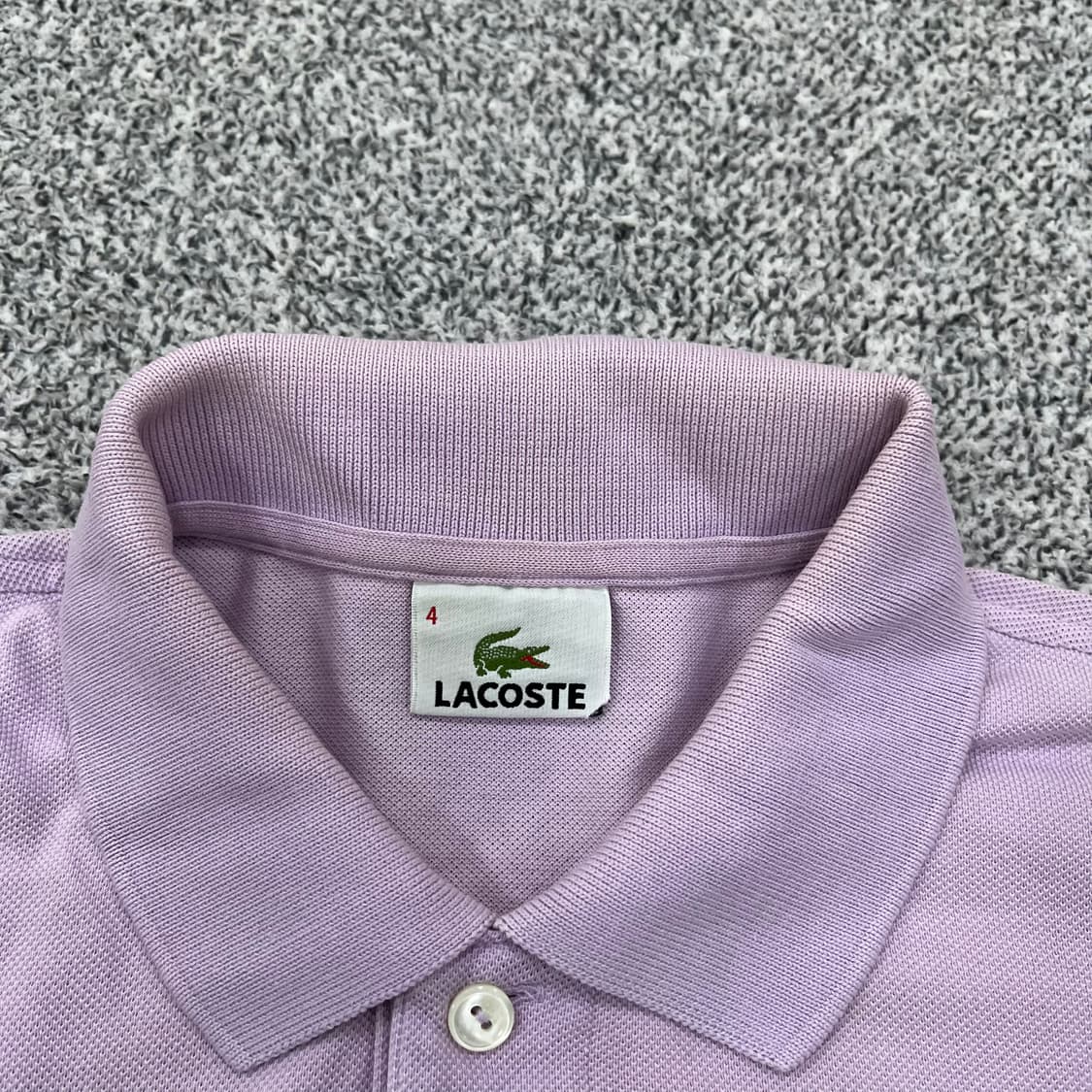 4 라코스테 여성 반팔 카라티 0408M 상품이미지2