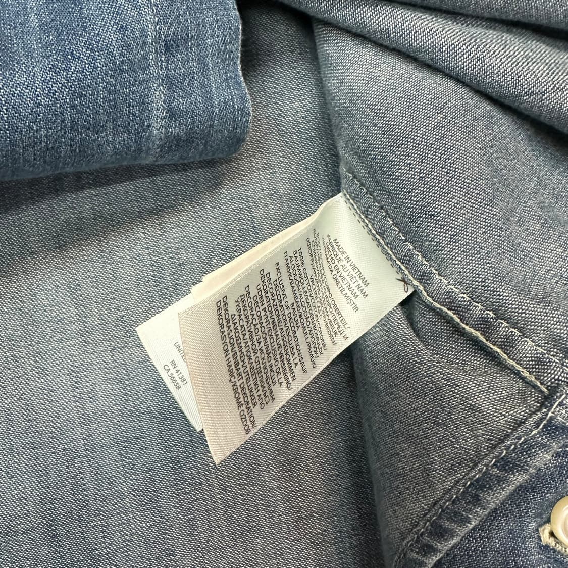 노스페이스 데님 셔츠 상품이미지6