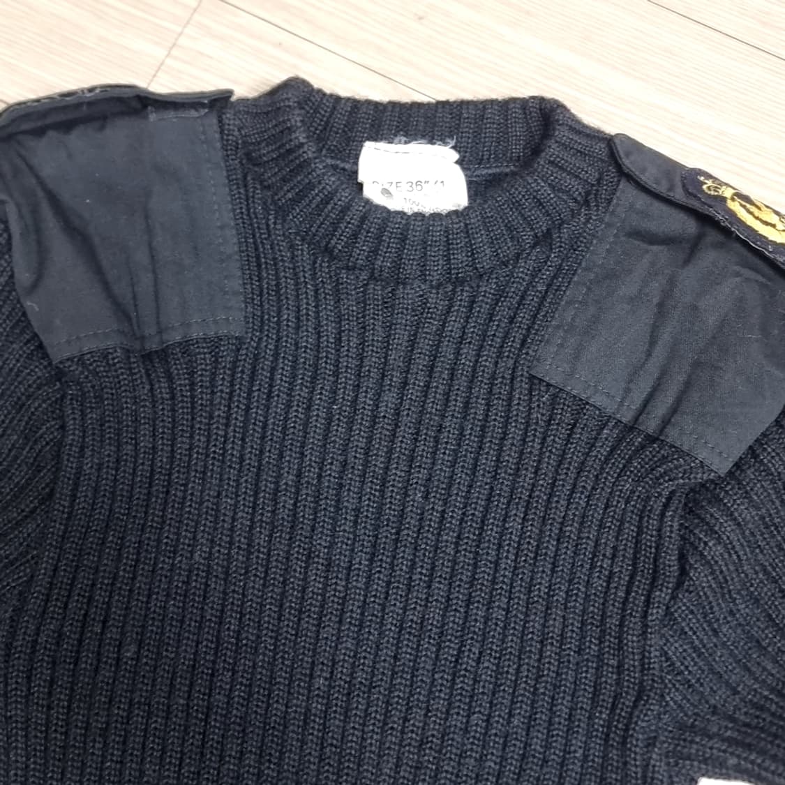 미군 오리지널 네이비 코만도니트 스웨터 견장 패치(95) 상품이미지5