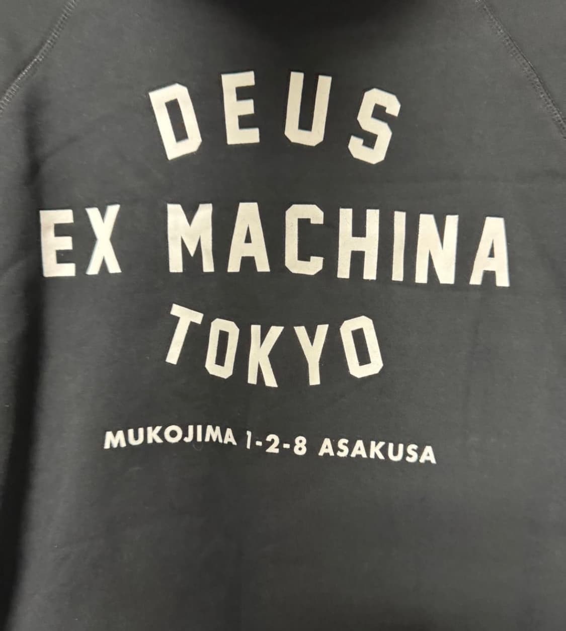 데우스 엑스 마키나 도쿄 2XL 후드티 블랙 민트급 상품이미지2