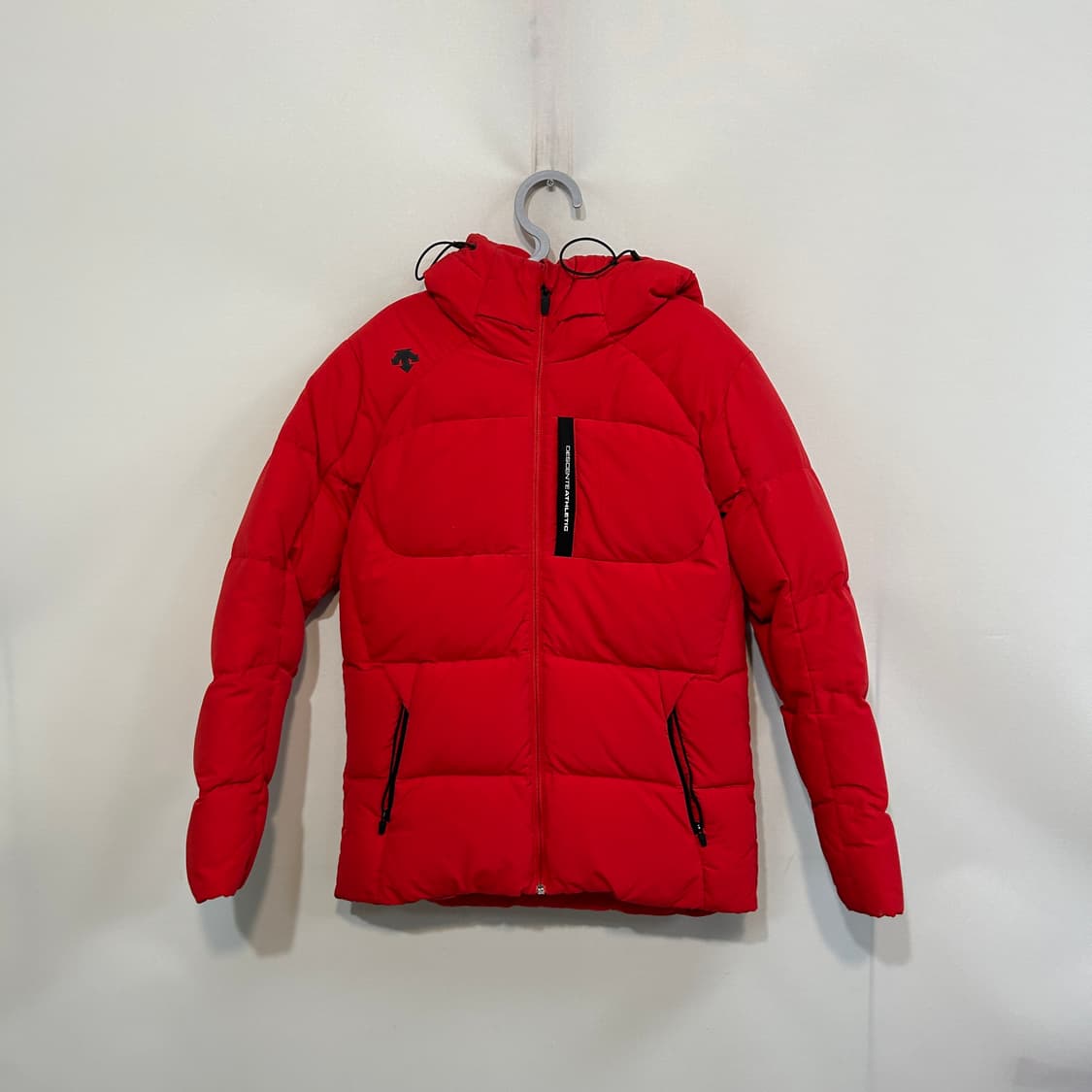 데상트 여성 덕다운 패딩 90 레드 상품이미지1