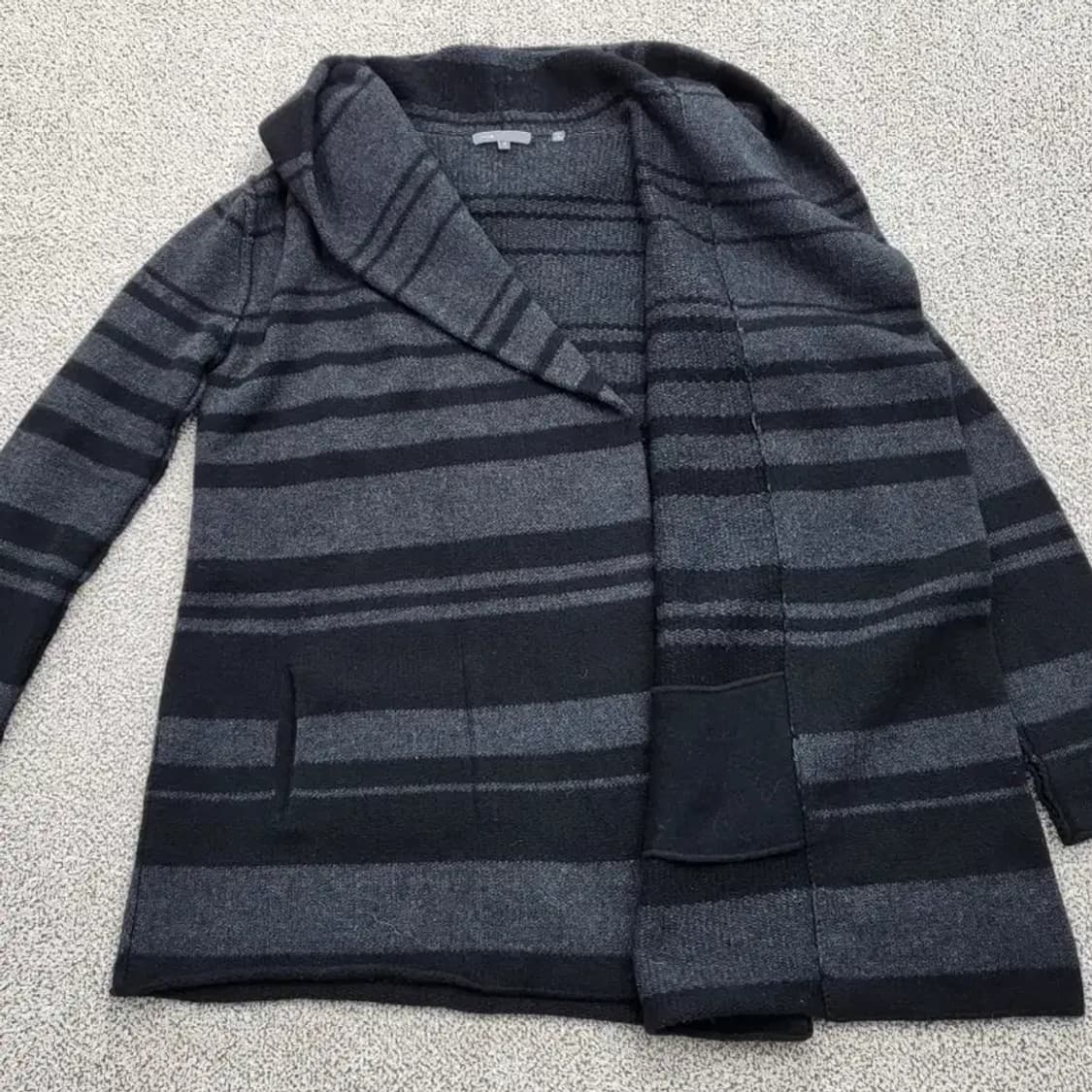빈스 스트라이프 후드 가디건 66 상품이미지3