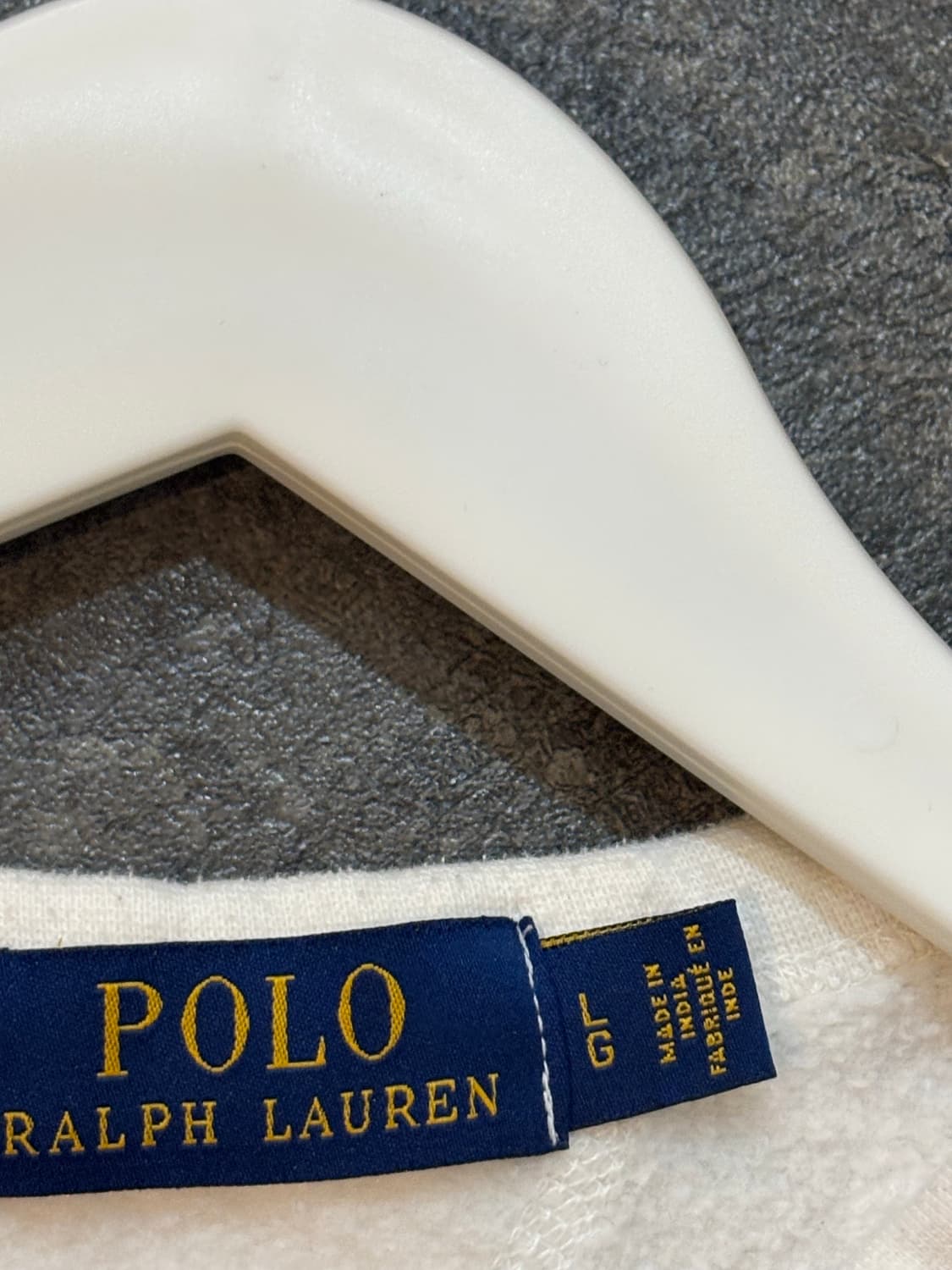 폴로 랄프로렌 화이트 맨투맨 L 상품이미지5
