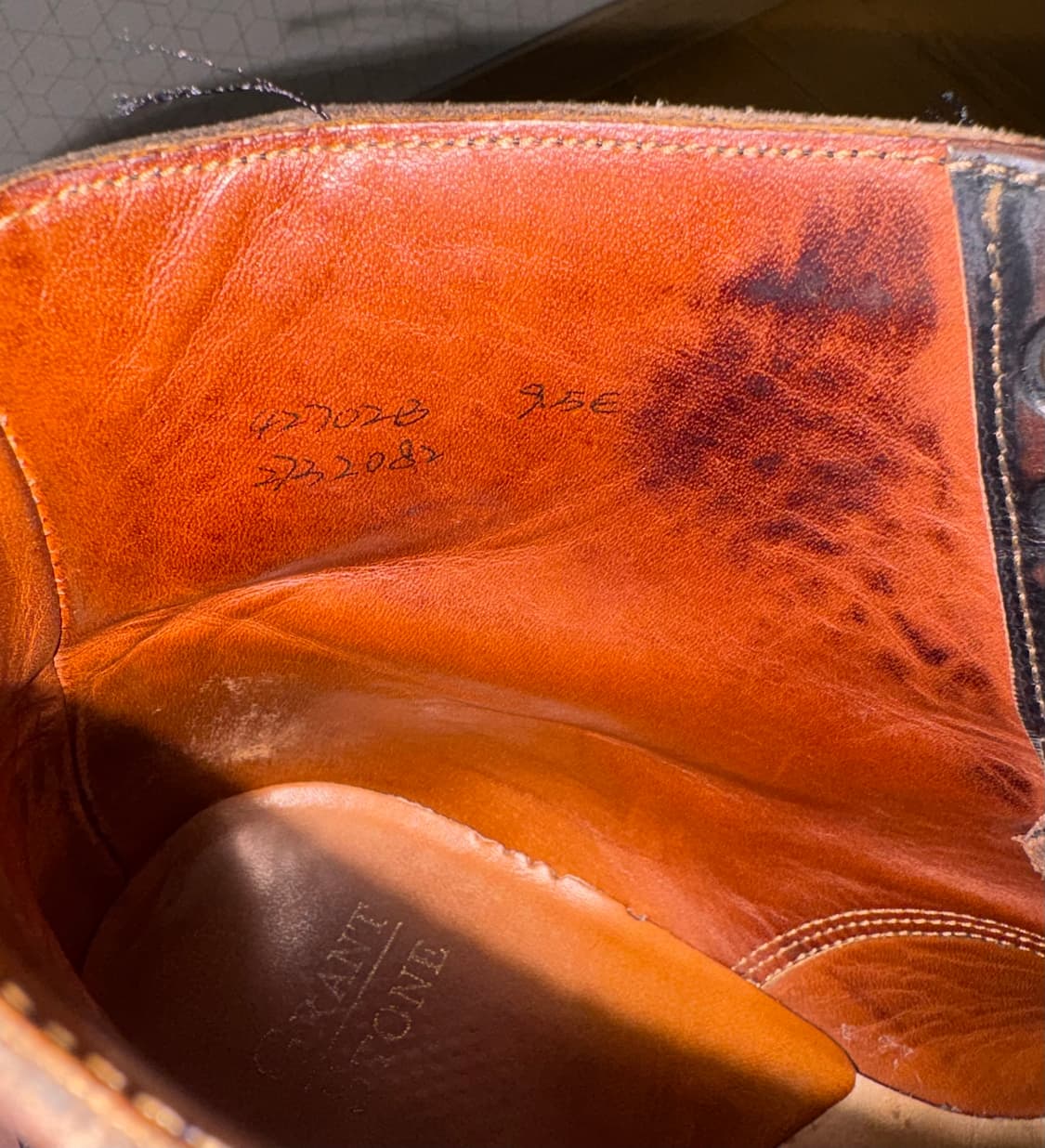 Grant Stone 그랜트스톤 크롬악셀 디젤부츠 9.5e 상품이미지5