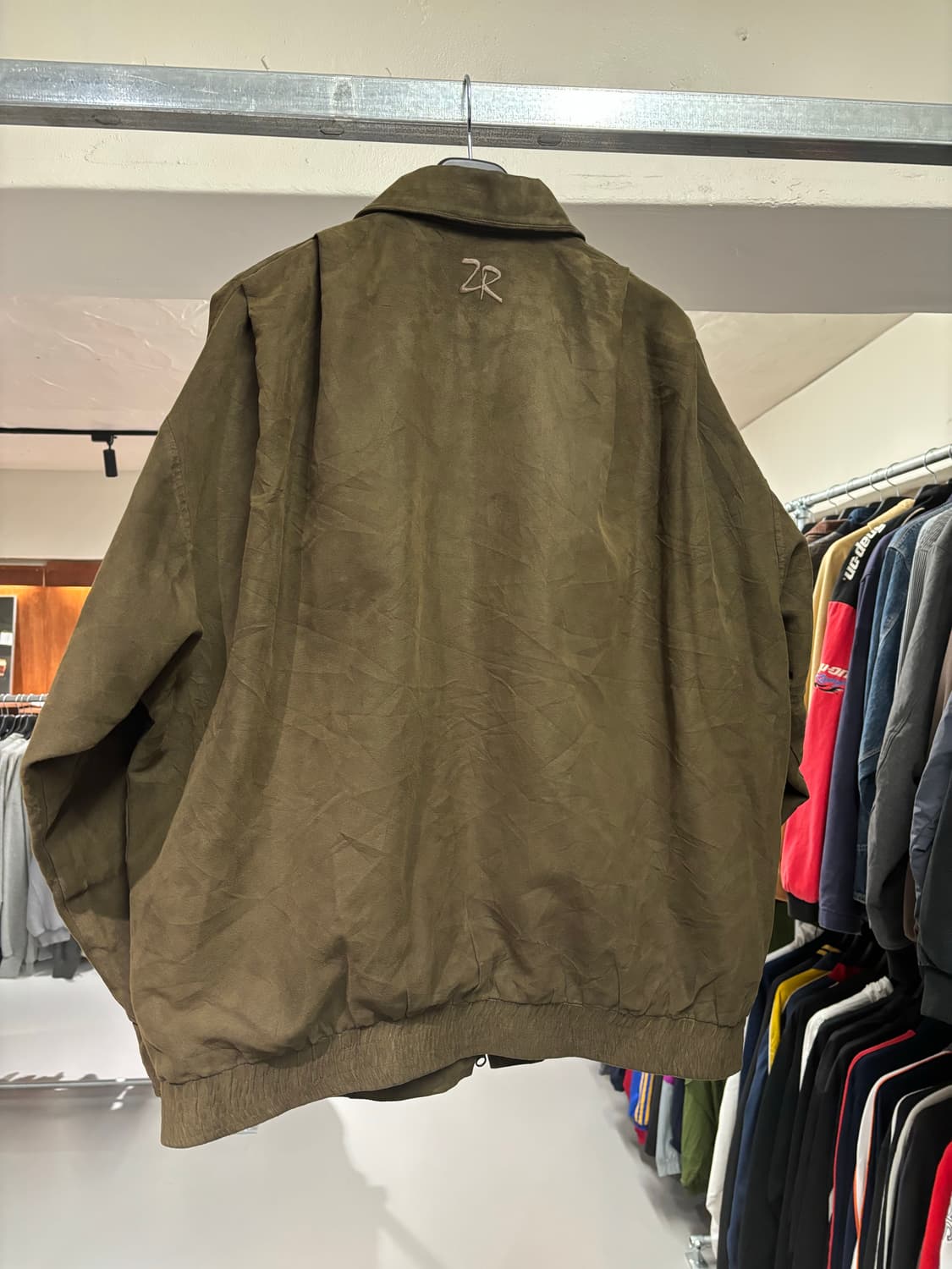 90s made in usa 블루종 자켓 상품이미지4