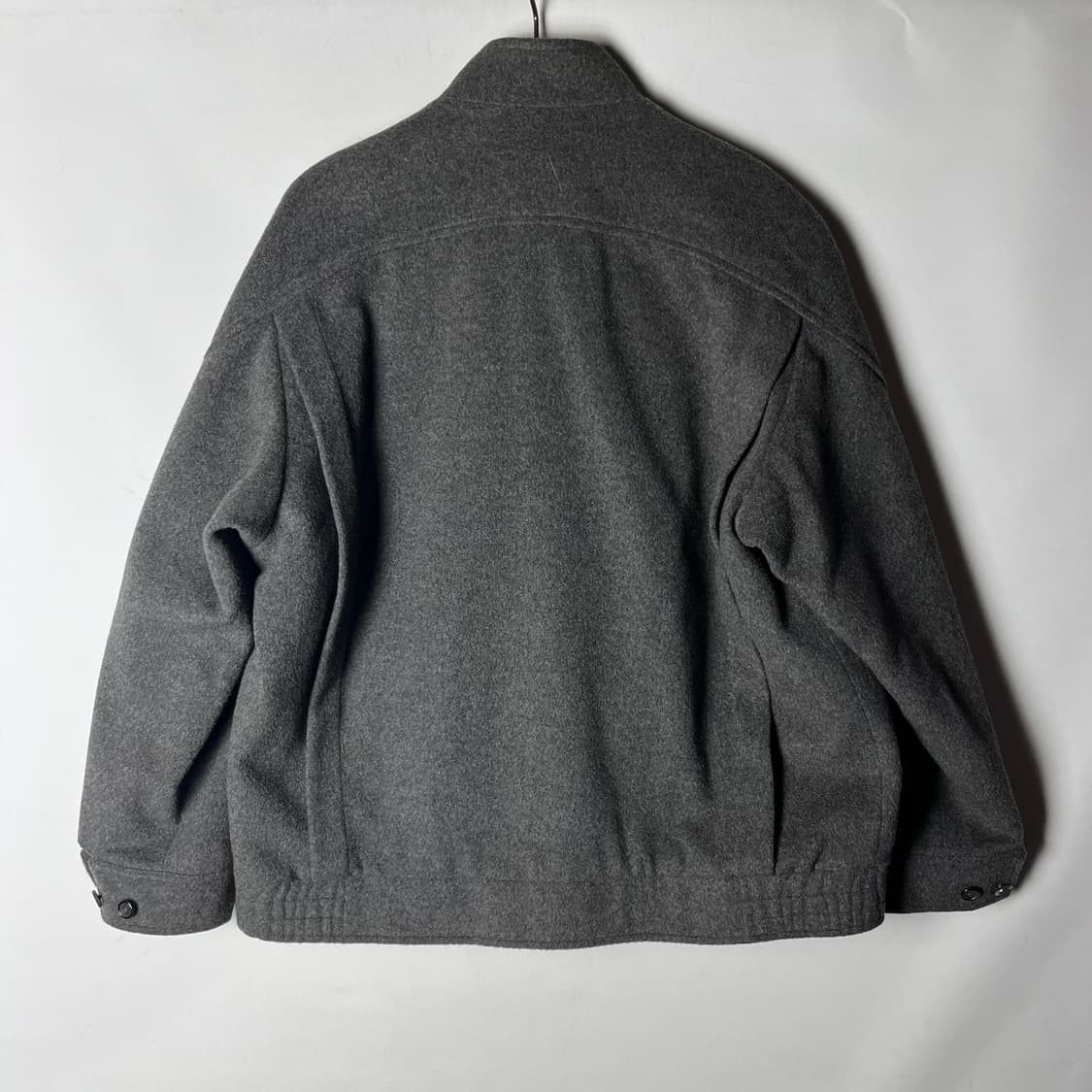 [Burberry] 00's 버버리 하이넥 히든 울 자켓 상품이미지2