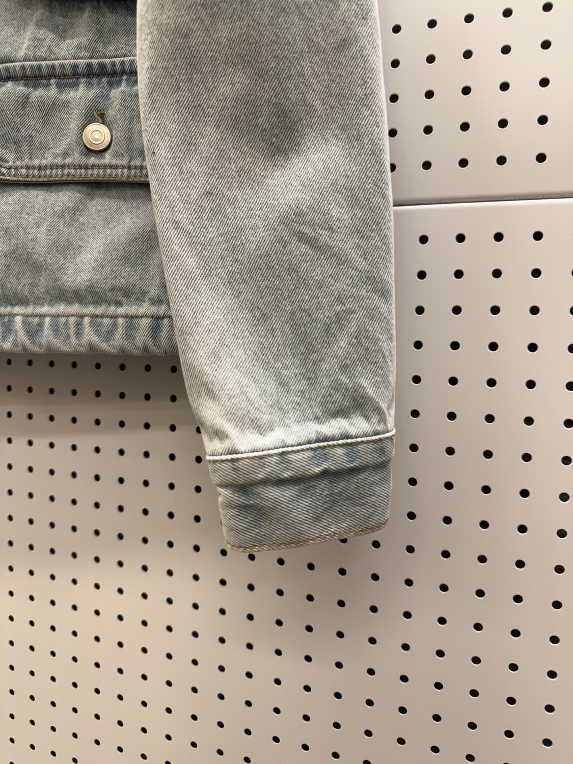 예스아이씨 코듀로이 넥 데님 자켓 U249 상품이미지3