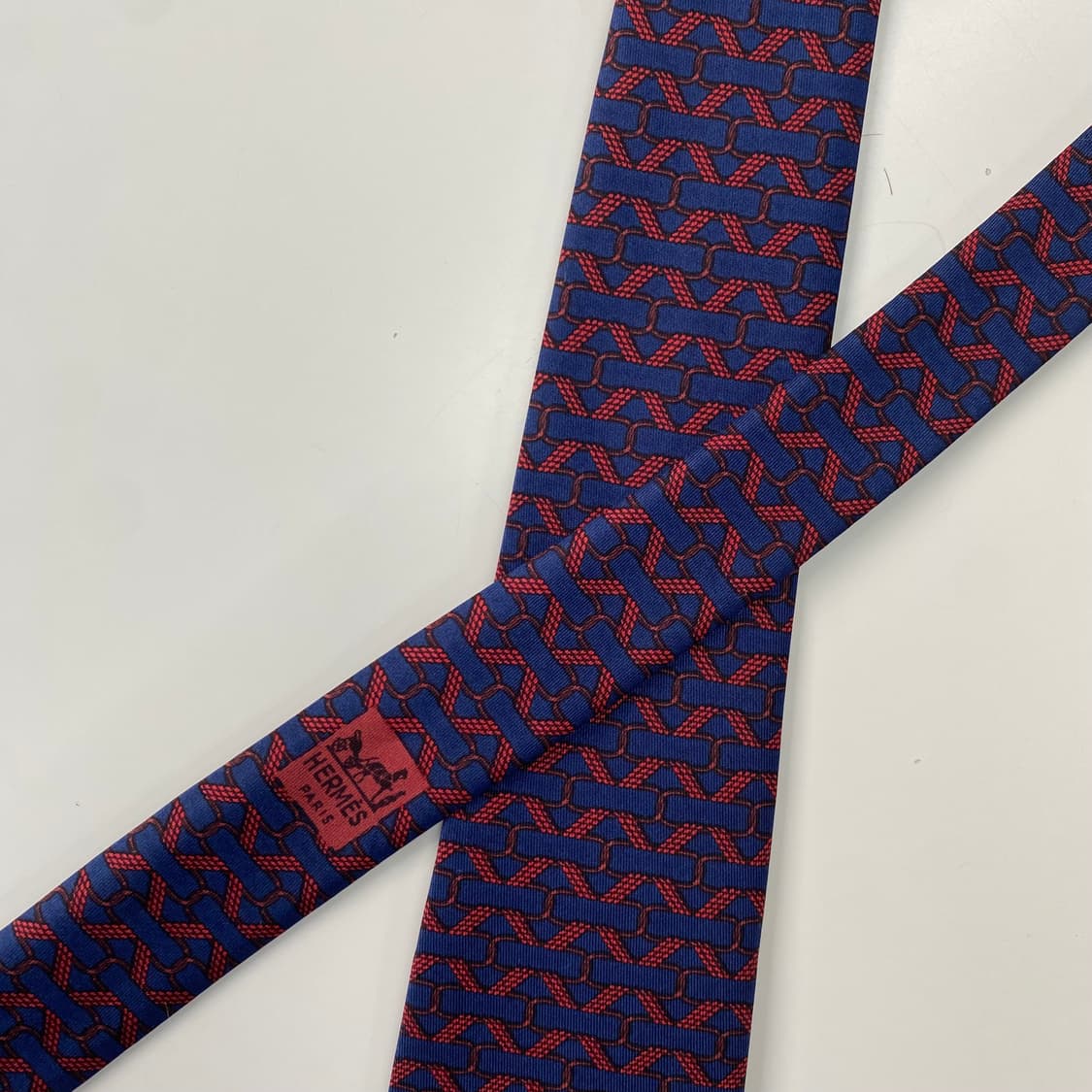 에르메스(HERMES) 명품 정품 넥타이 8.5cm 상품이미지4