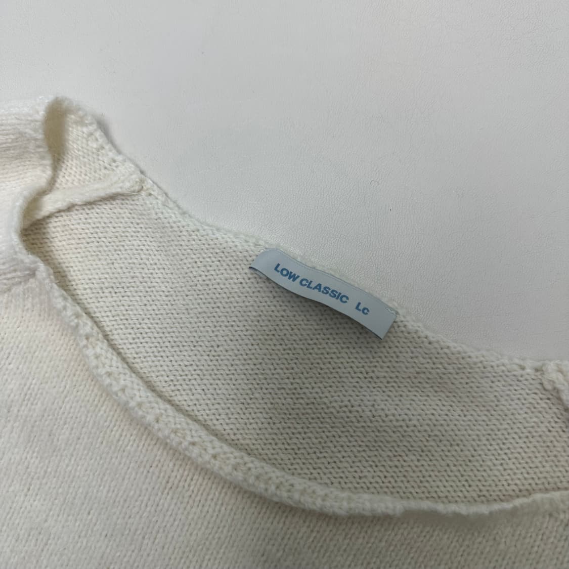 로우클래식 24fw 울/알파카 니트 상품이미지2