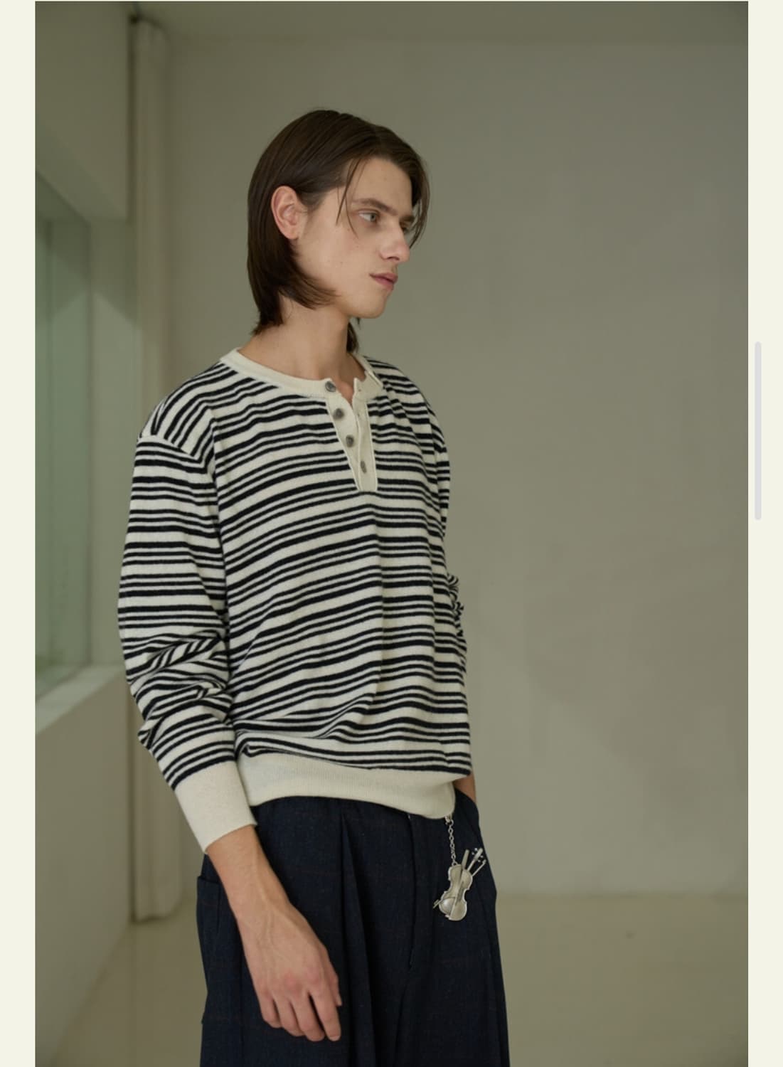 3)웨이비니스 스트라이프 니트 상품이미지1