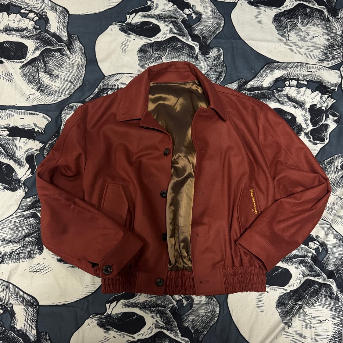 오드디파트먼트 울100  봄버 자켓 M사이즈 상품이미지3