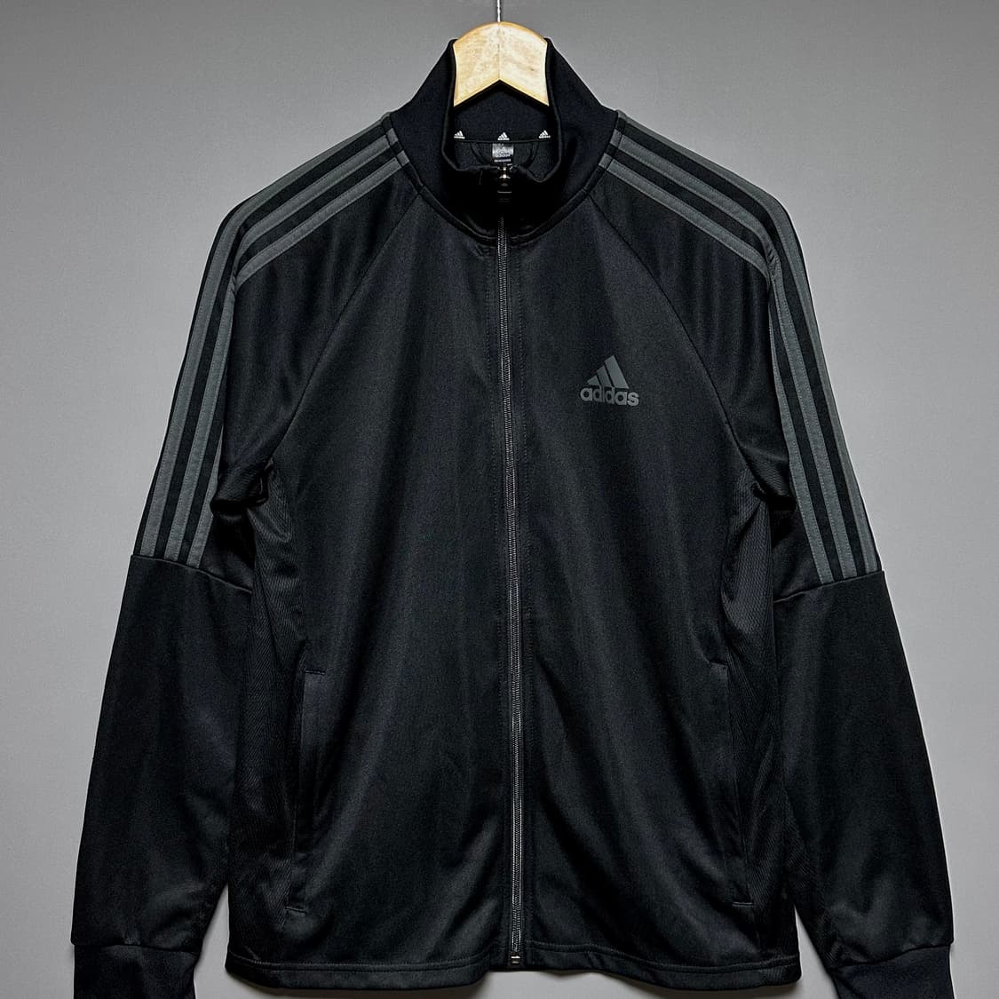 [L]아디다스 블랙 트랙탑 져지 상품이미지1