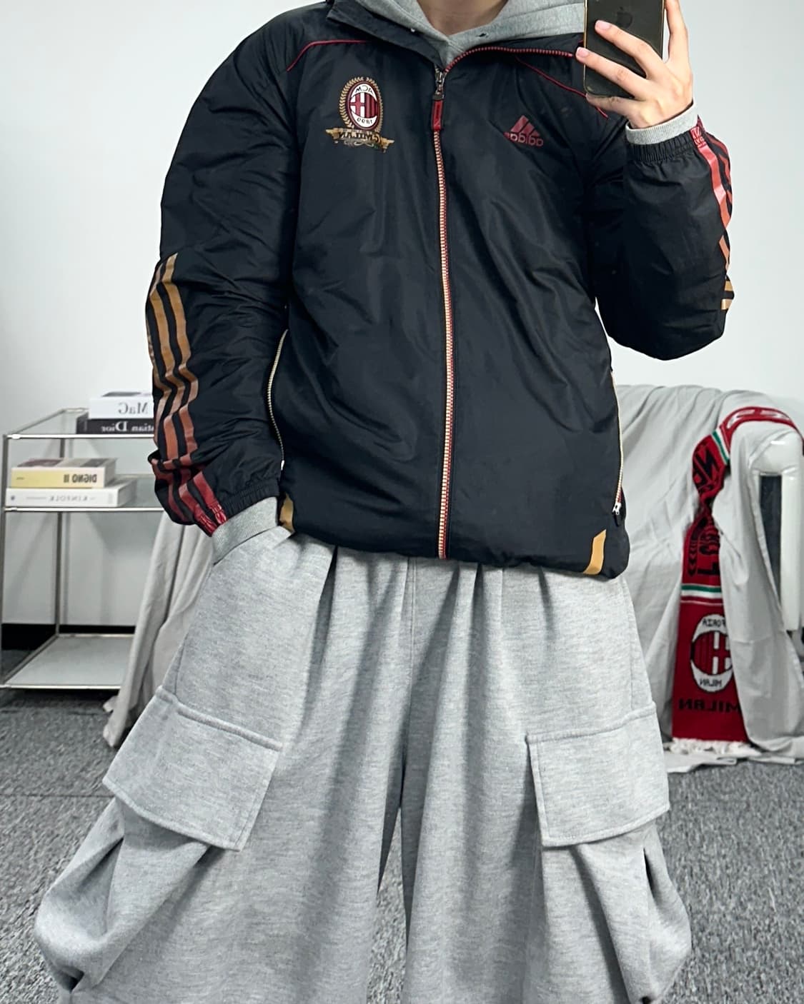 아디다스 10-11 AC 밀란 바람막이 95 상품이미지3