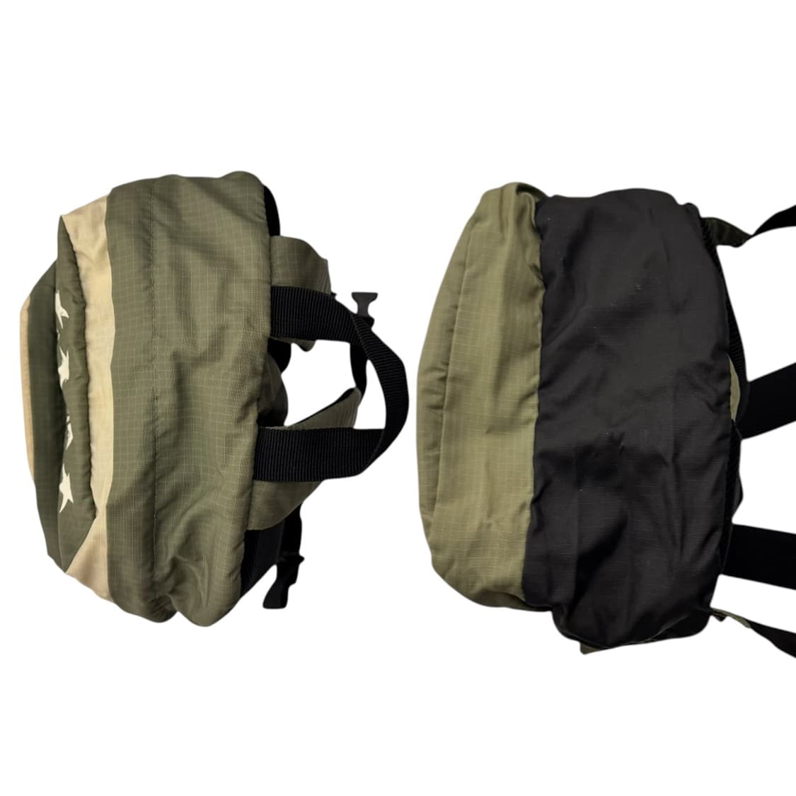 히스테릭글래머 나일론 립스탑 백팩 카키 상품이미지8