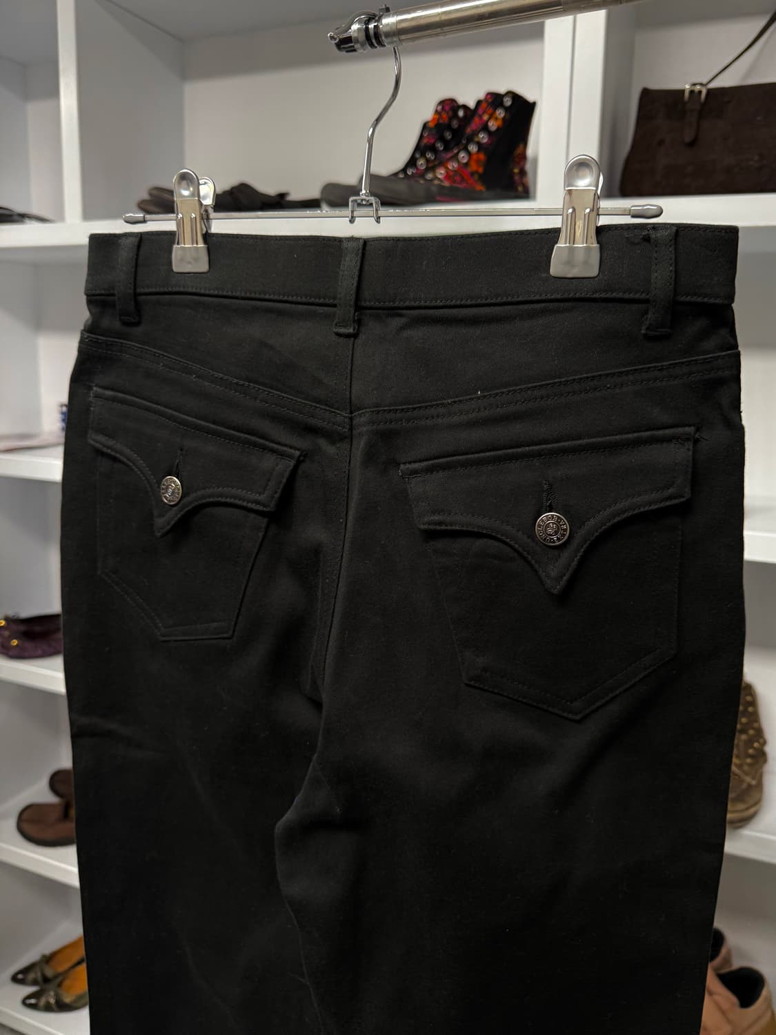 빈티지 블랙 부츠컷 팬츠 상품이미지3