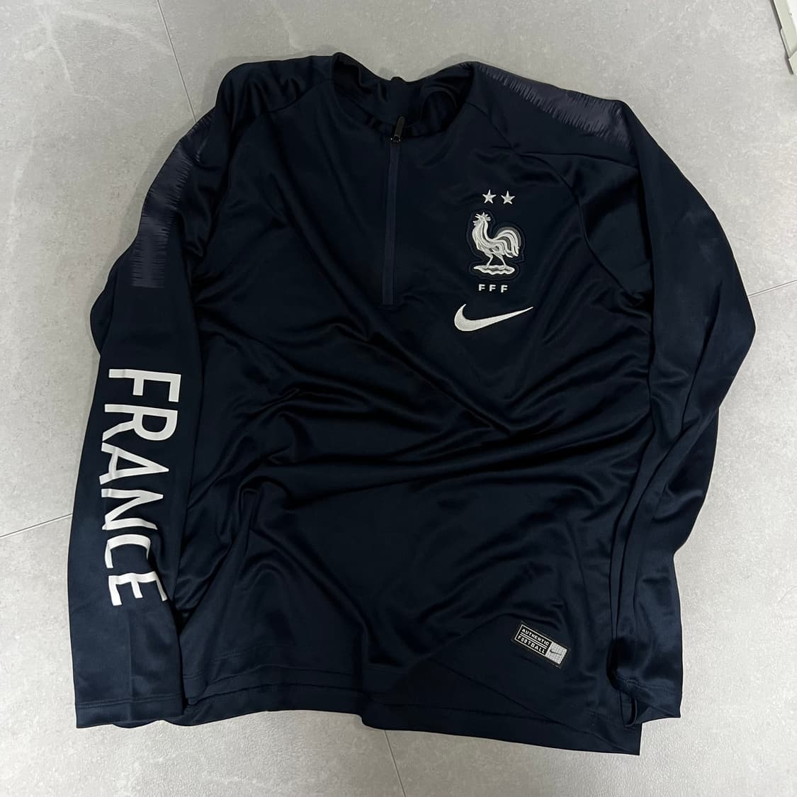 [L] 나이키 프랑스 국대 기능선 긴팔 드릴탑 상품이미지1