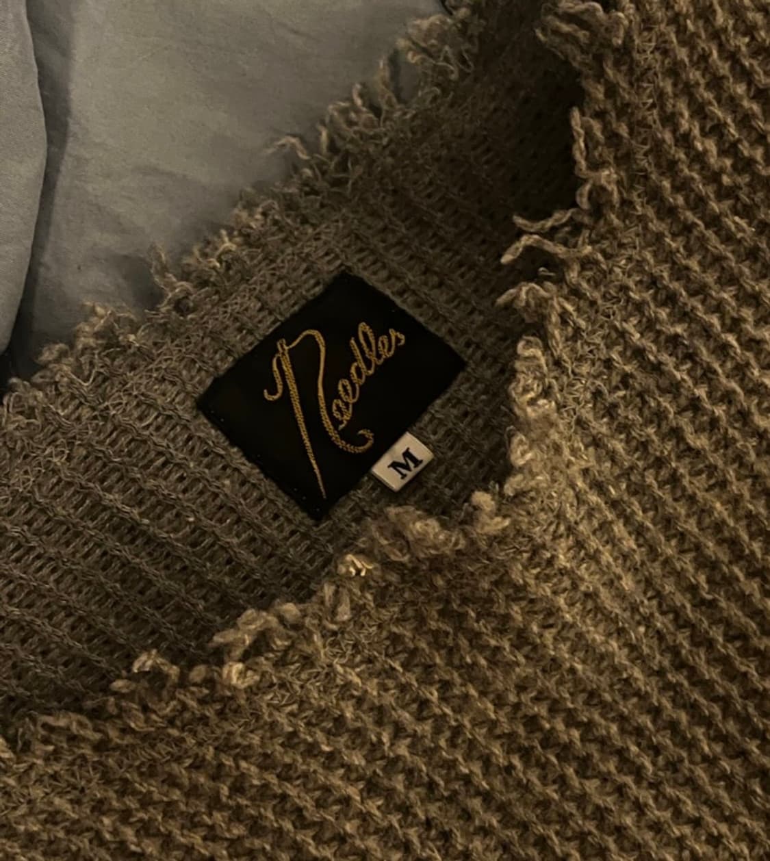 니들스 컷오프 보트넥 니트 상품이미지3