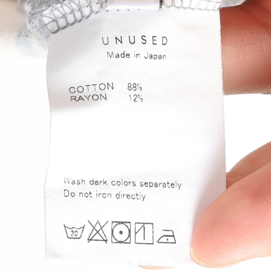 언유즈드 Unused Stripe Pattern T-shirt  상품이미지9