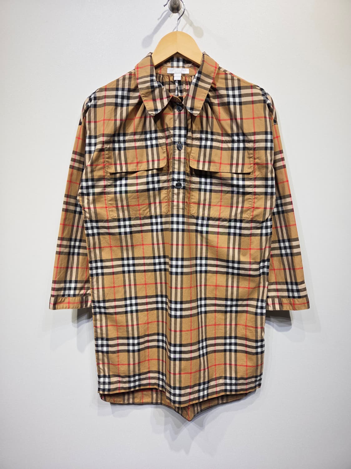 버버리(Burberry) 칠드런 노바체크 셔츠 원피스 상품이미지2