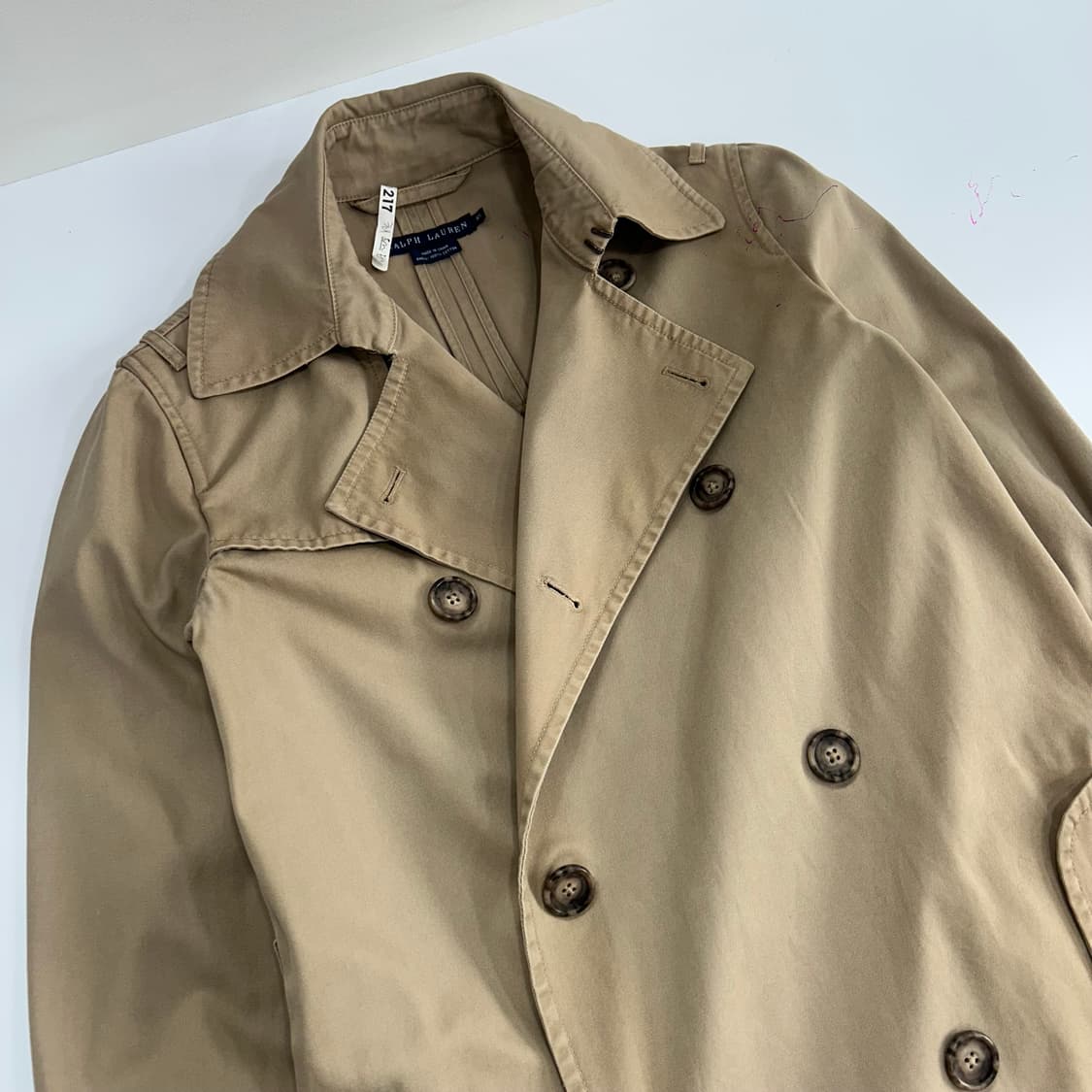 Polo 폴로 베이지 트렌치 코트 상품이미지4