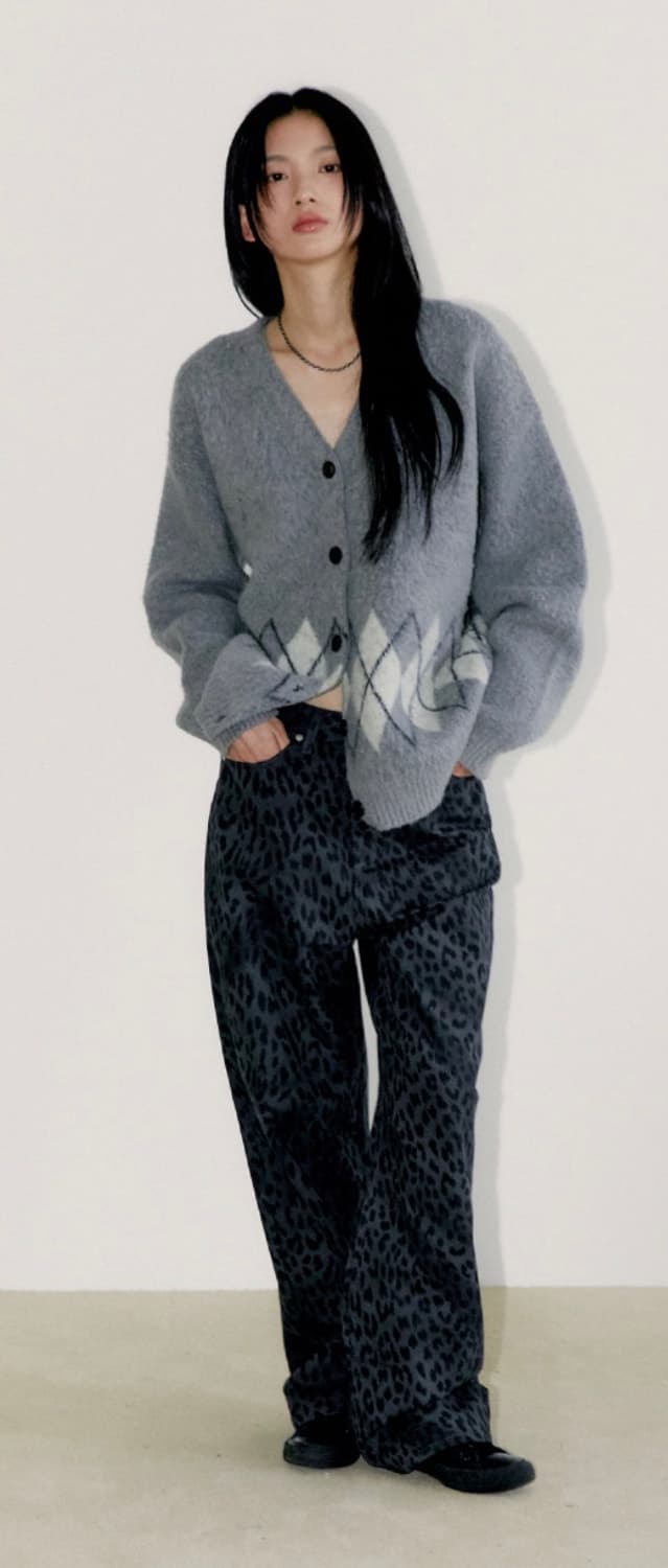 와이드 레오파드 팬츠 상품이미지1