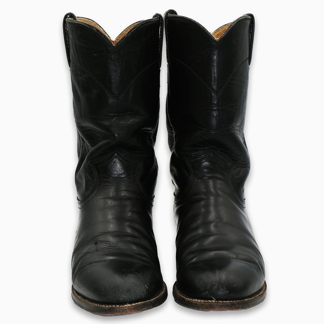 빈티지 저스틴 웨스턴 레더 부츠 8B(여성 250) BT25002 상품이미지2