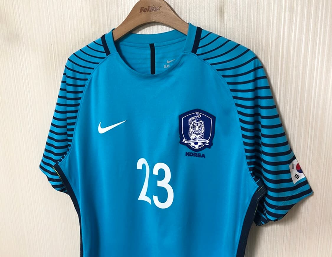 나이키국대 국대KOREA 16-18 국대 지급실착 GK유니폼 XL #23 상품이미지6