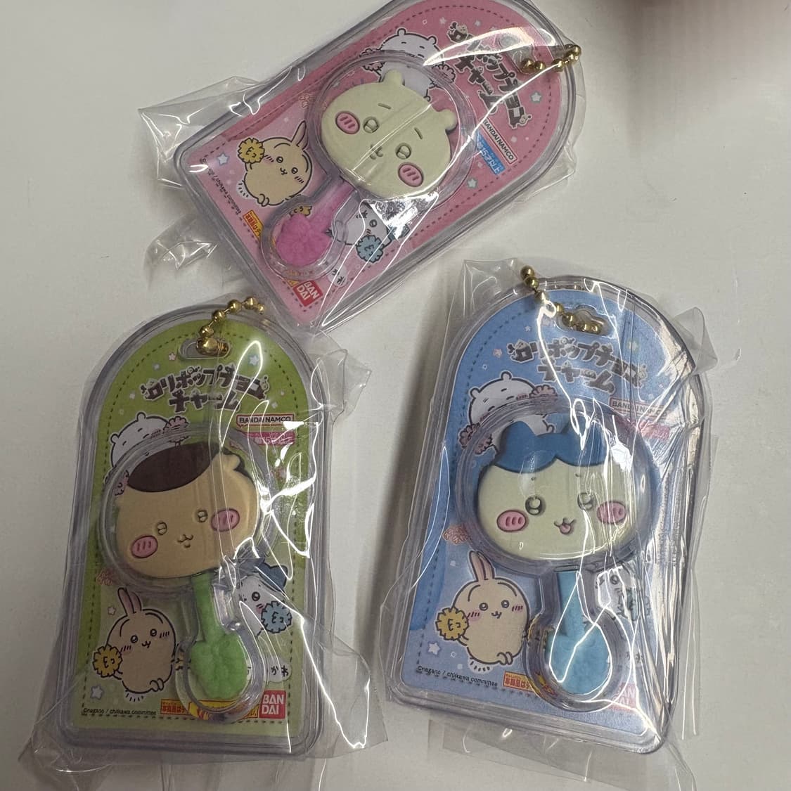 일괄) 치이카와 반다이 식완 롤리팝 미니어처 초코참 키링 상품이미지1