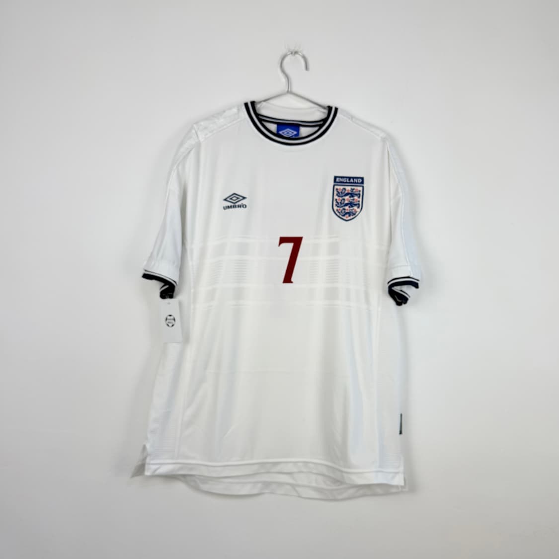 99-01 잉글랜드 국대 홈 베컴 유니폼 상품이미지5