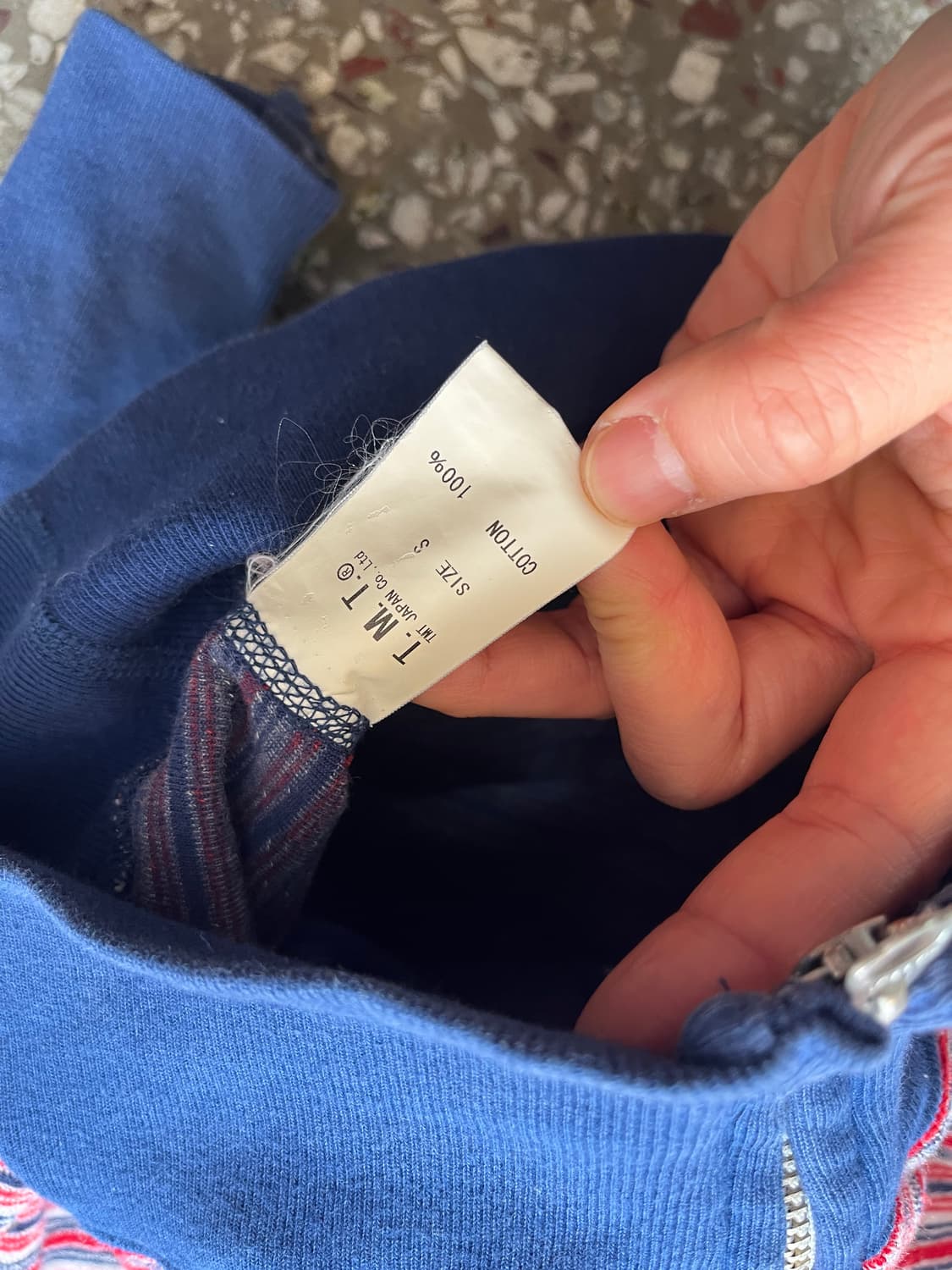 TMT 보더 2way 후드스웻집업 상품이미지7