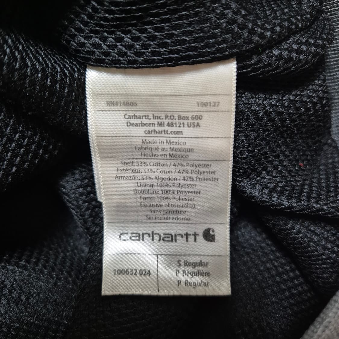 [끝판왕🔥] 칼하트 써멀 헤비 코튼 후드 집업 상품이미지6