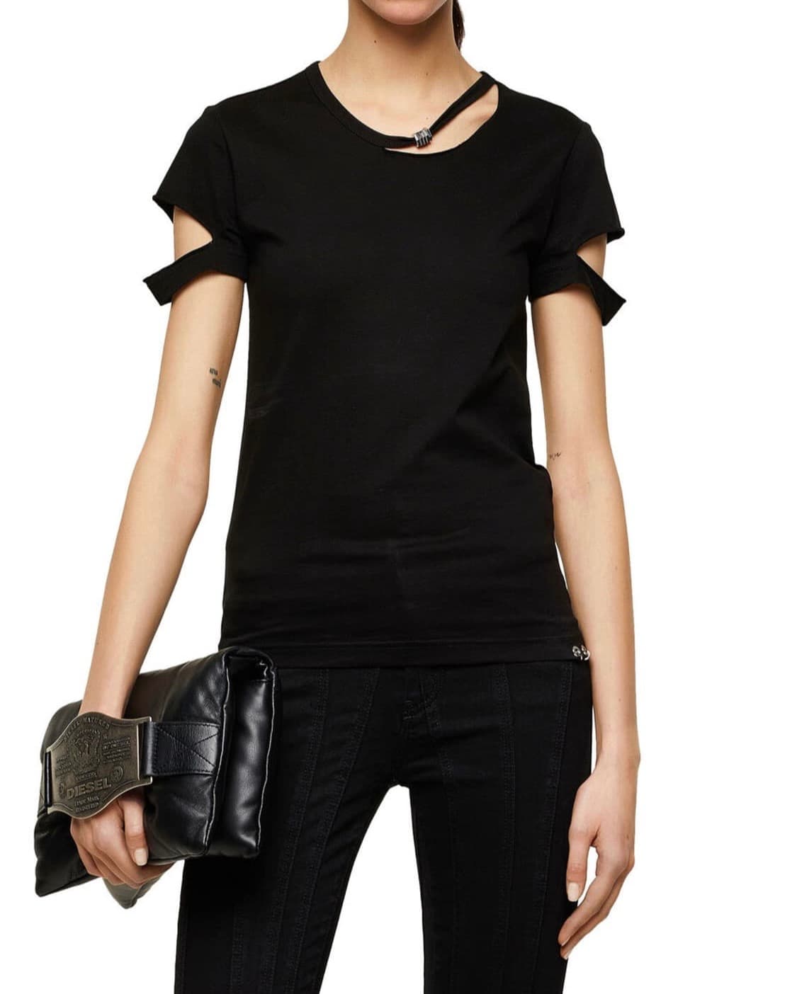 Diesel slit top black 상품이미지2
