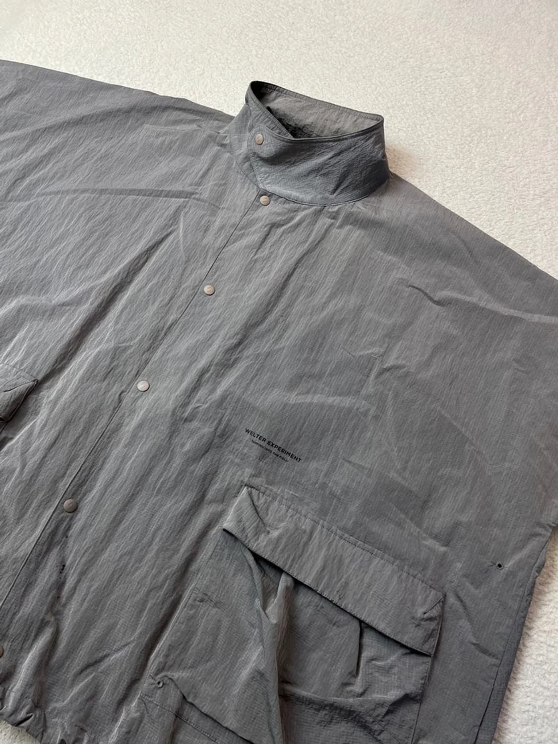 웰터 익스페리먼트 피그먼트 오버핏 립스탑 자켓 PN6081 상품이미지2