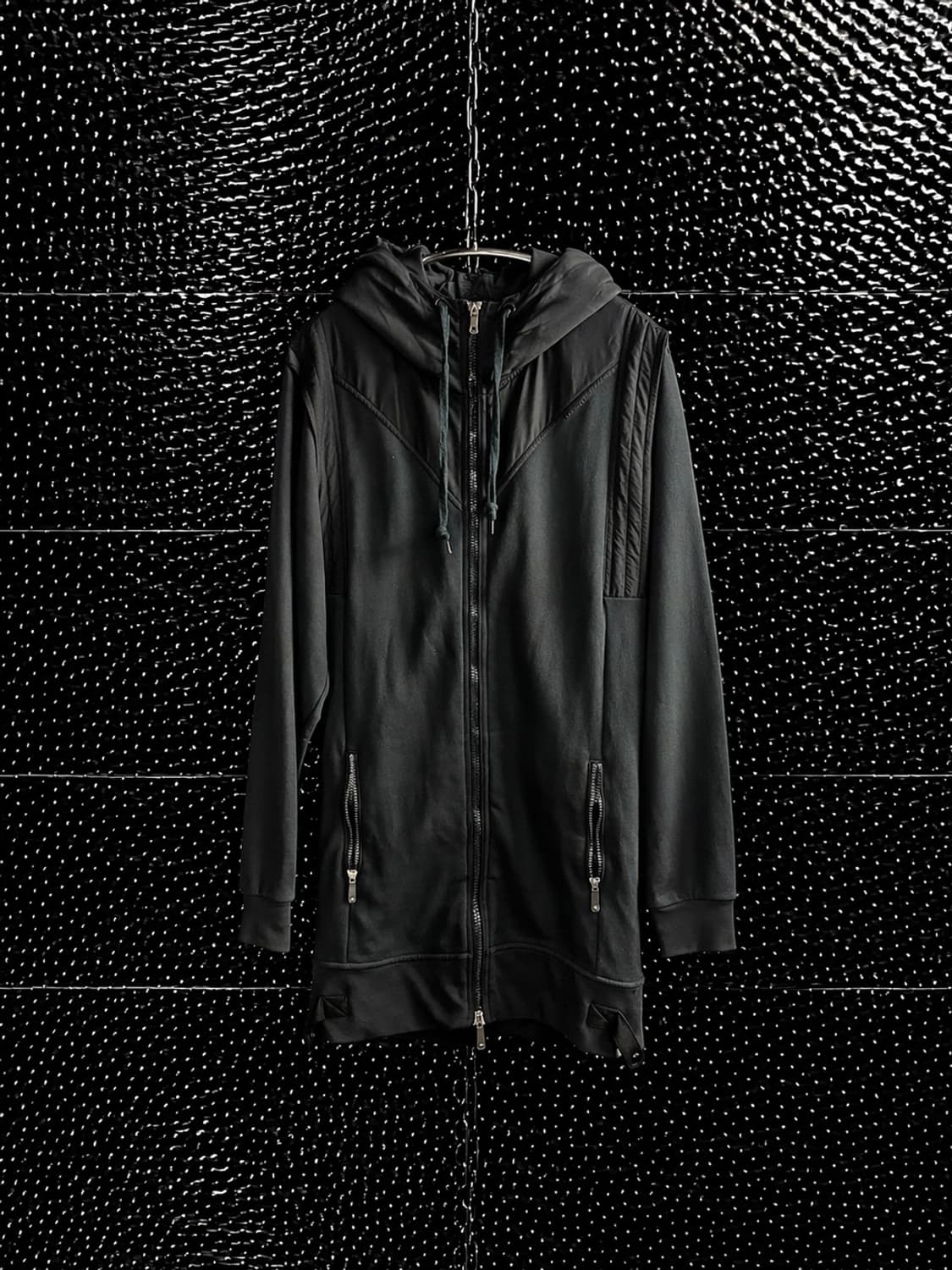 디젤 롱 후드 집업자켓 상품이미지2