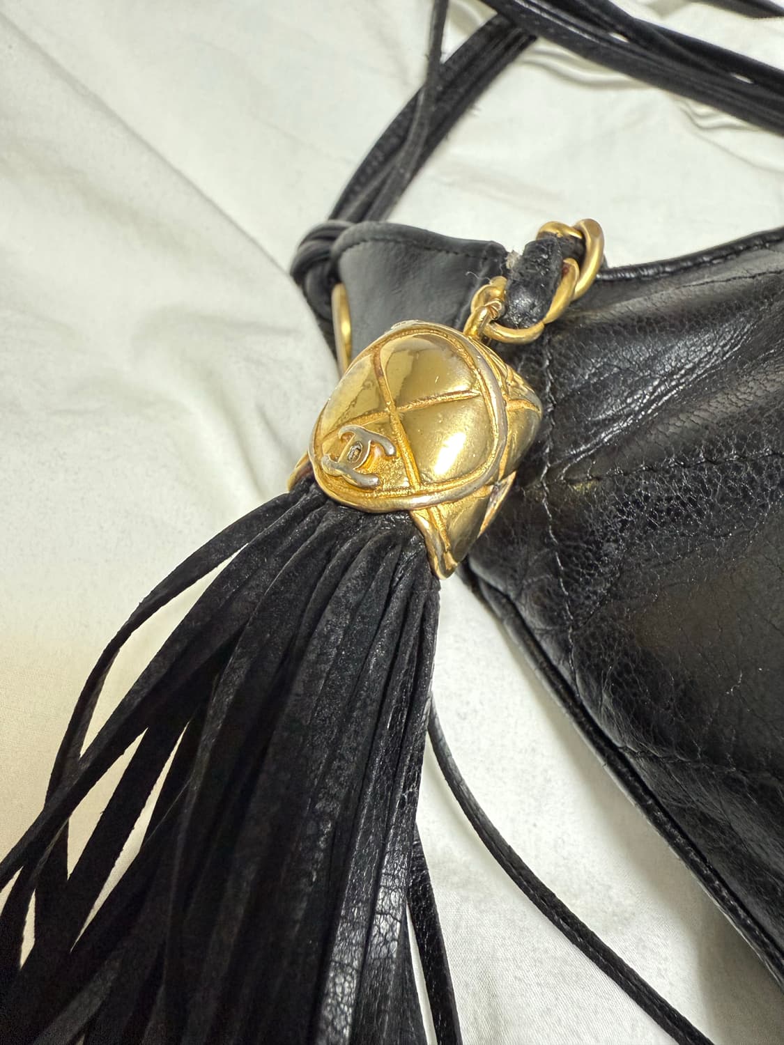 (정품 보증서) 샤넬 미니 크로스백 블랙 상품이미지2