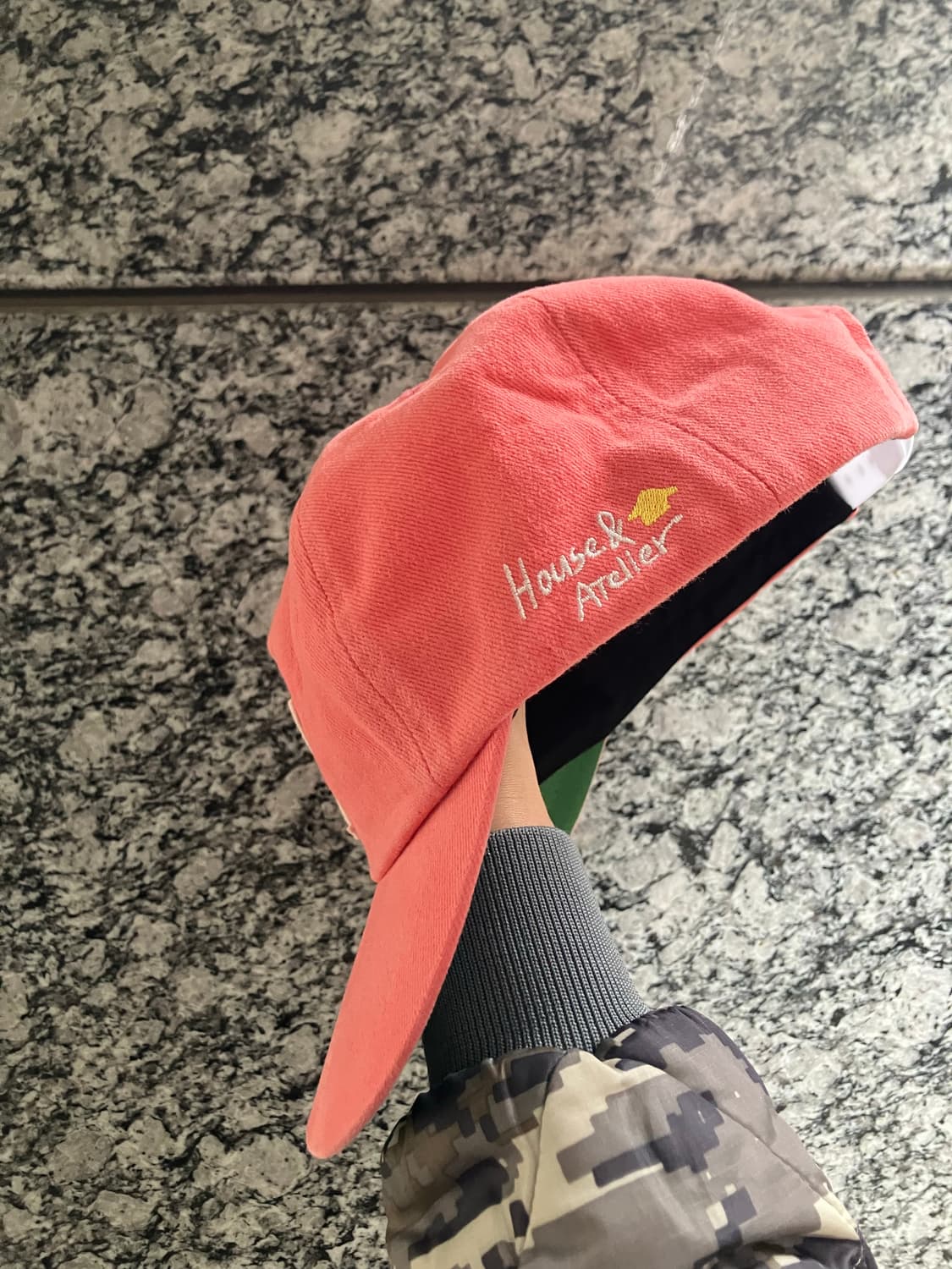 크래커하우스 아뜰리에 6패널캡 캡 모자 볼캡 핑크 상품이미지2