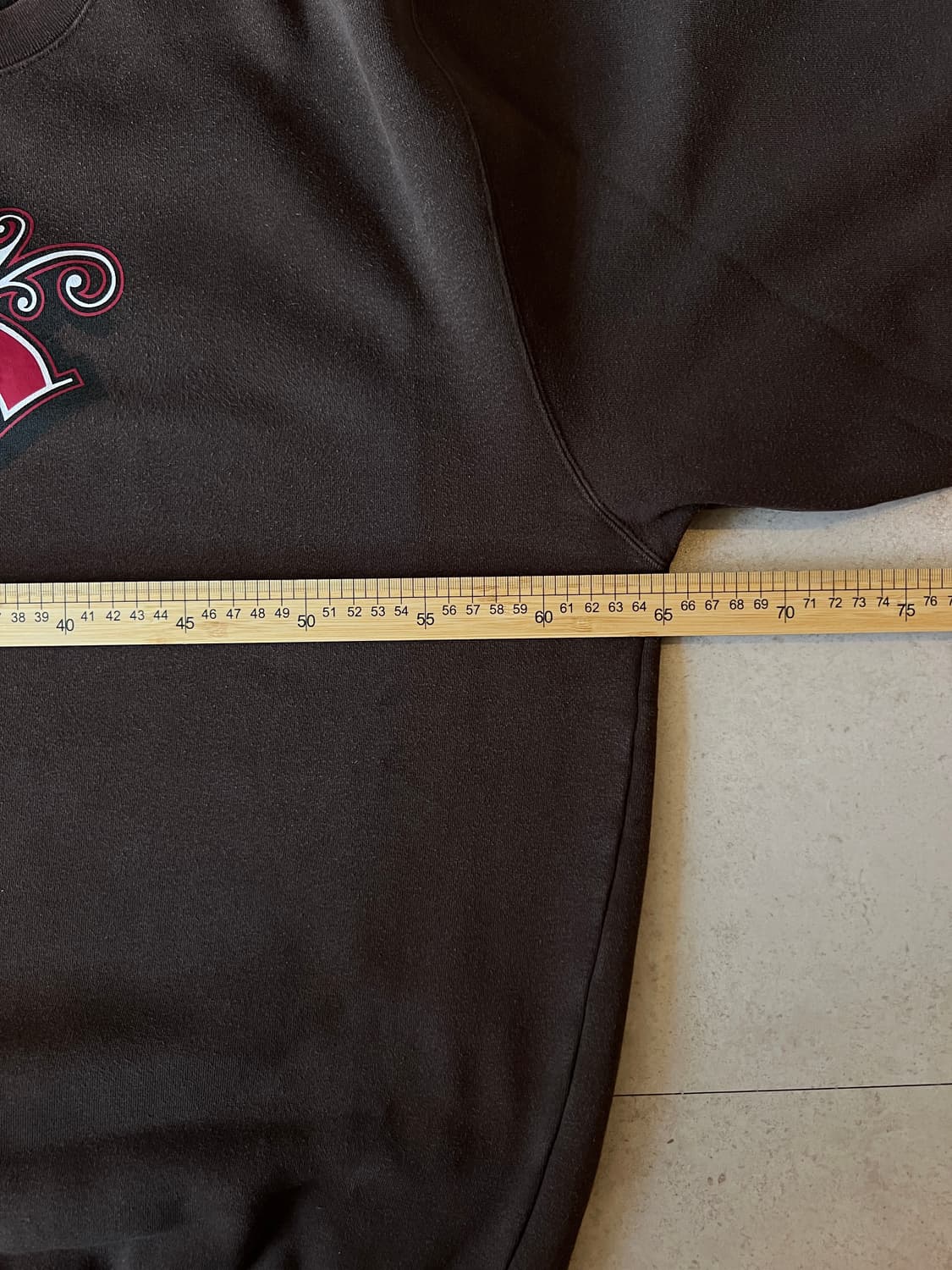 빈티지 00s 스투시 스웨트셔츠 브라운 상품이미지8