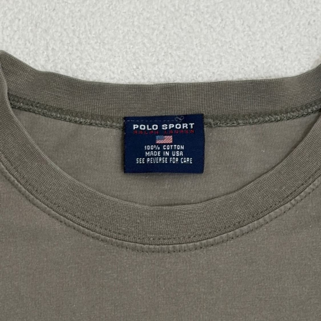POLO 스포츠 빅 프린팅 반팔 티 XL 상품이미지4