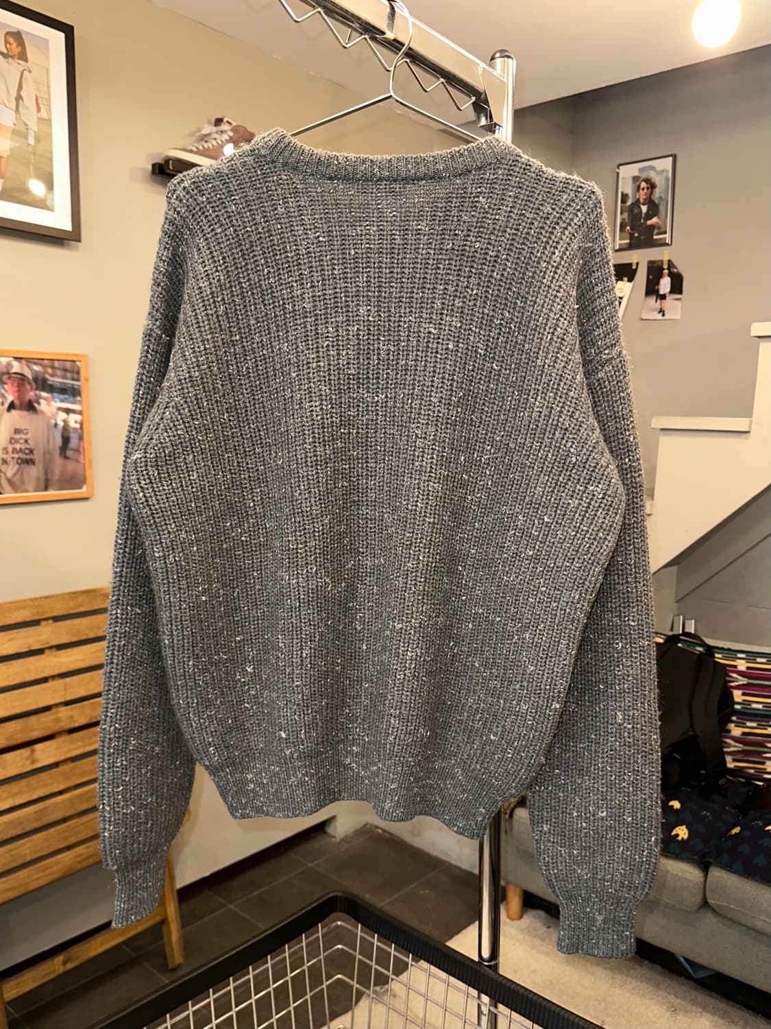 90-00’s Giorgio Armani heavy wool knit 상품이미지8