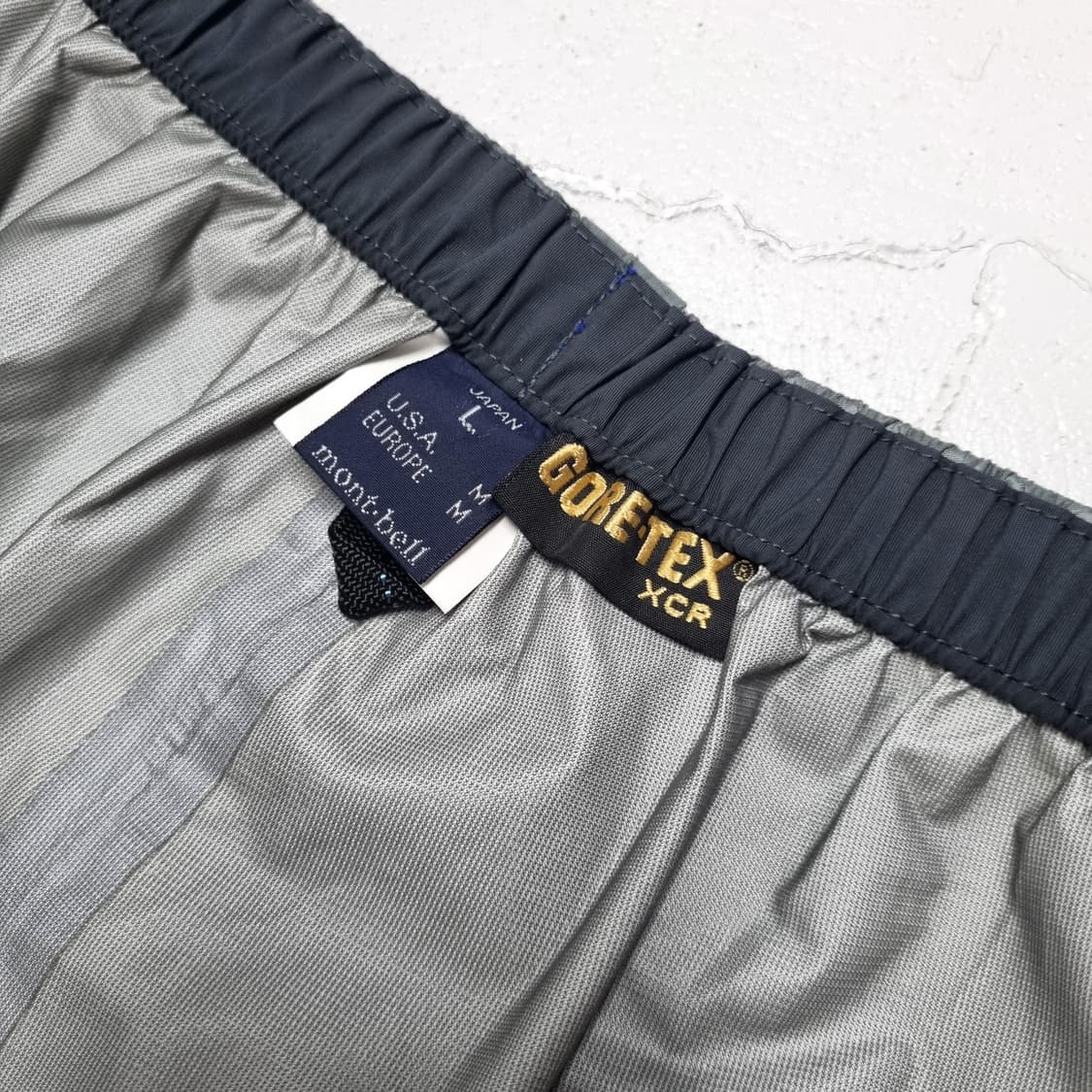 MONTBELL GORE TEX PANTS - L 상품이미지9