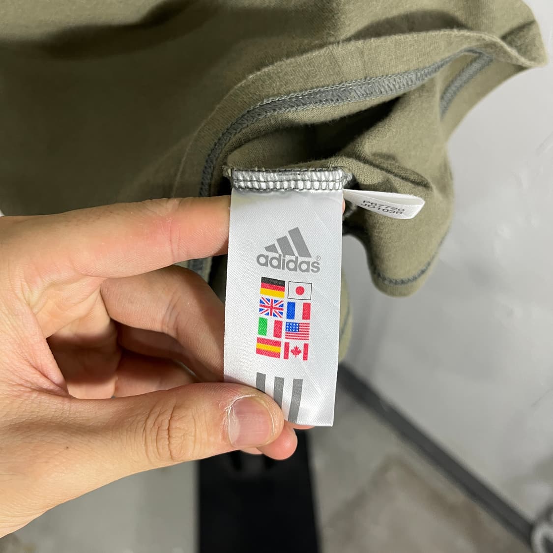 아디다스 레터링 반팔 티셔츠 상품이미지5