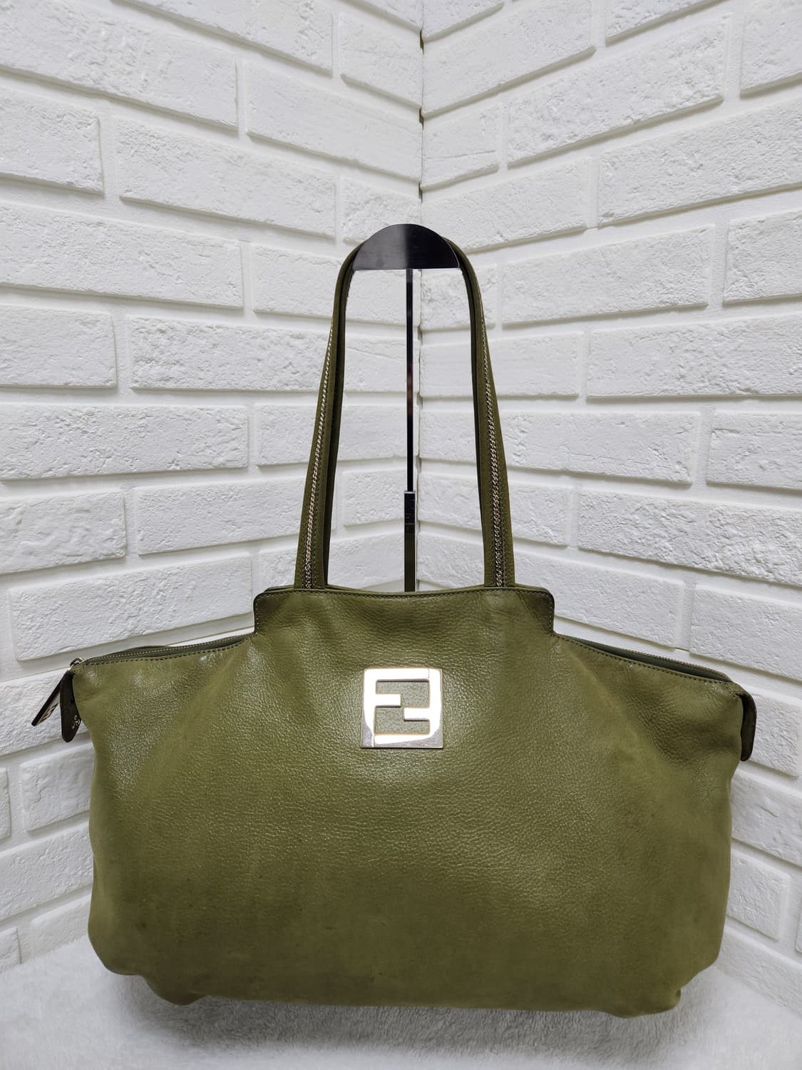 [정품] fendi 펜디 ff로고 숄더백 상품이미지3
