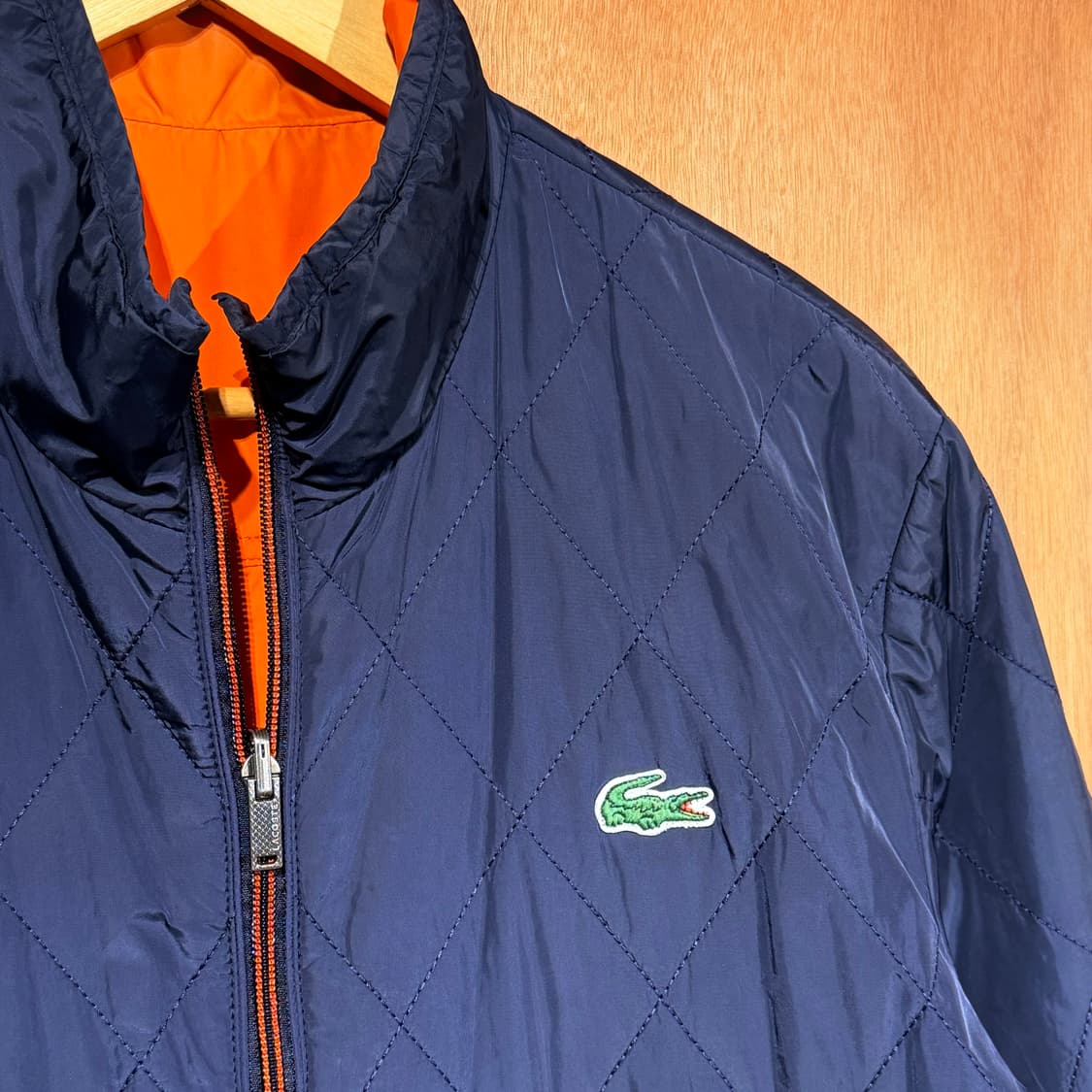 라코스테 리버시블 퀼팅 자켓 L 상품이미지3