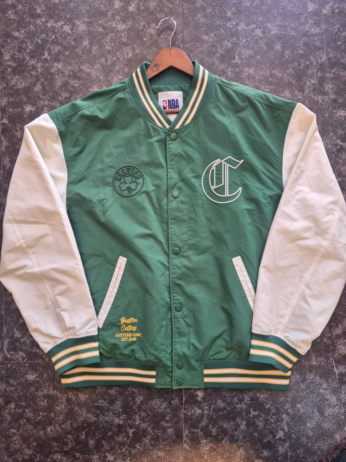 NBA 보스턴 셀틱스 나일론 바시티 자켓 -XXL 상품이미지1