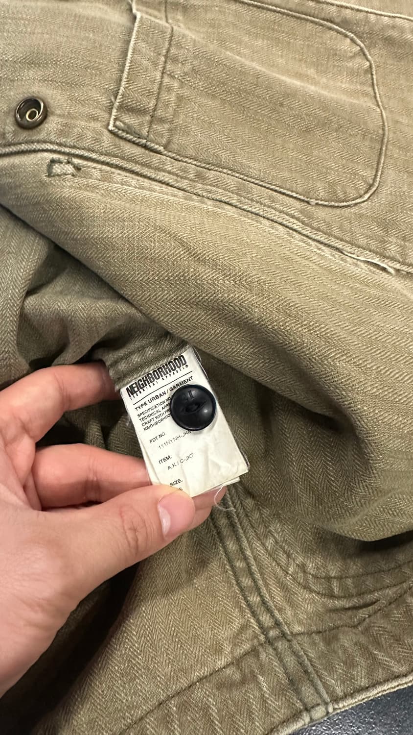 네이버후드 필드 야상 상품이미지9