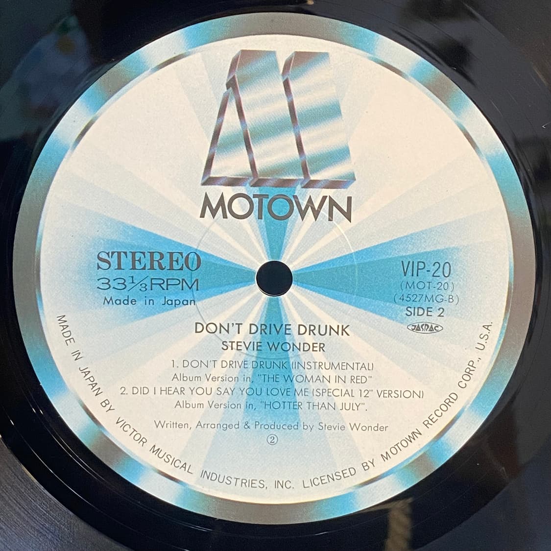 (LP-소울,디스코) Stevie Wonder -12인치싱글 상품이미지5